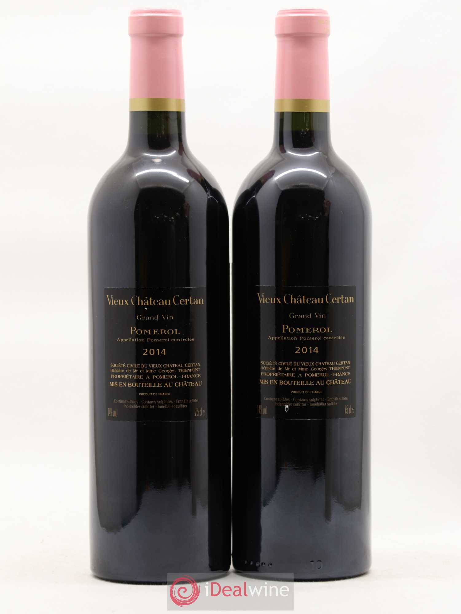 Vieux Château Certan 2014 - Lot de 2 bouteilles - 1