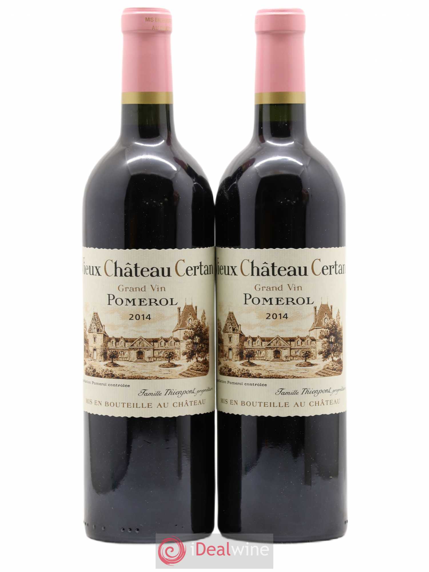 Vieux Château Certan 2014 - Lot de 2 bouteilles - 0