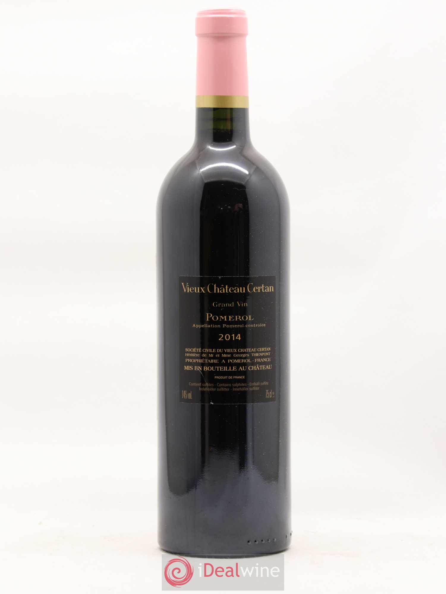 Vieux Château Certan 2014 - Lot de 1 bouteille - 1