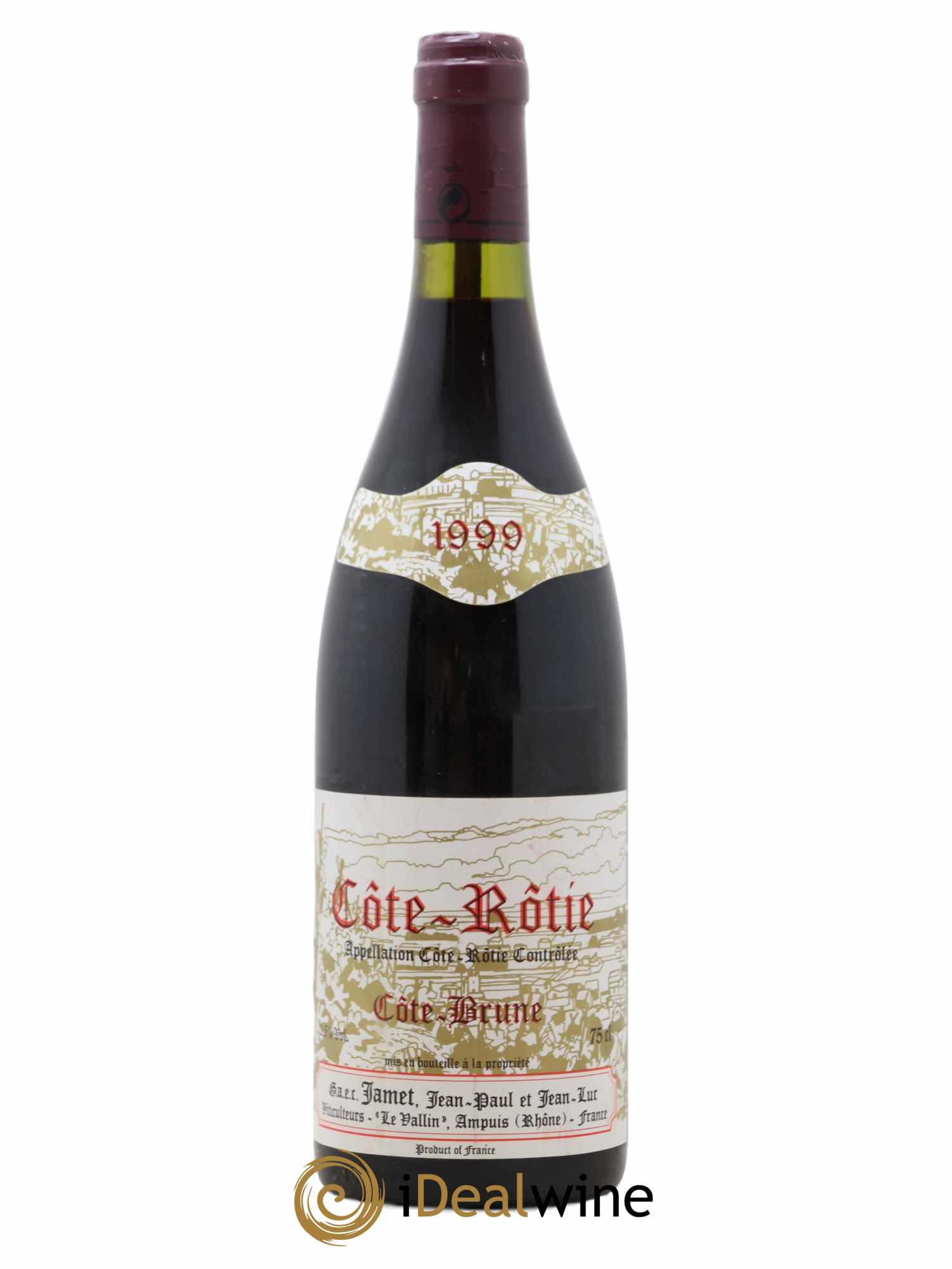 Côte-Rôtie Côte Brune Jamet (Domaine) 1999 - Lot de 1 bouteille - 0