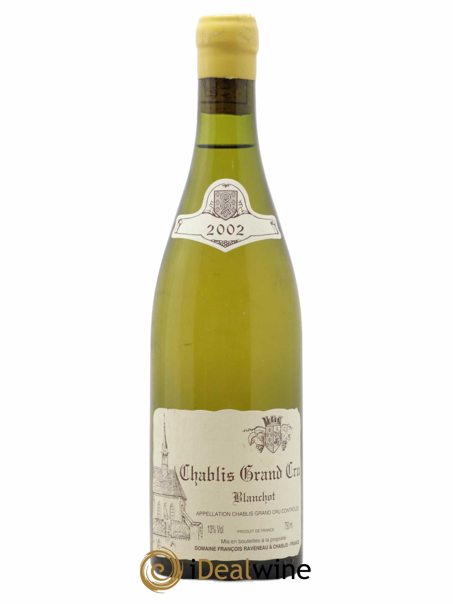 Chablis Grand Cru Blanchot Raveneau (Domaine) 2002 - Lot de 1 bouteille - 0