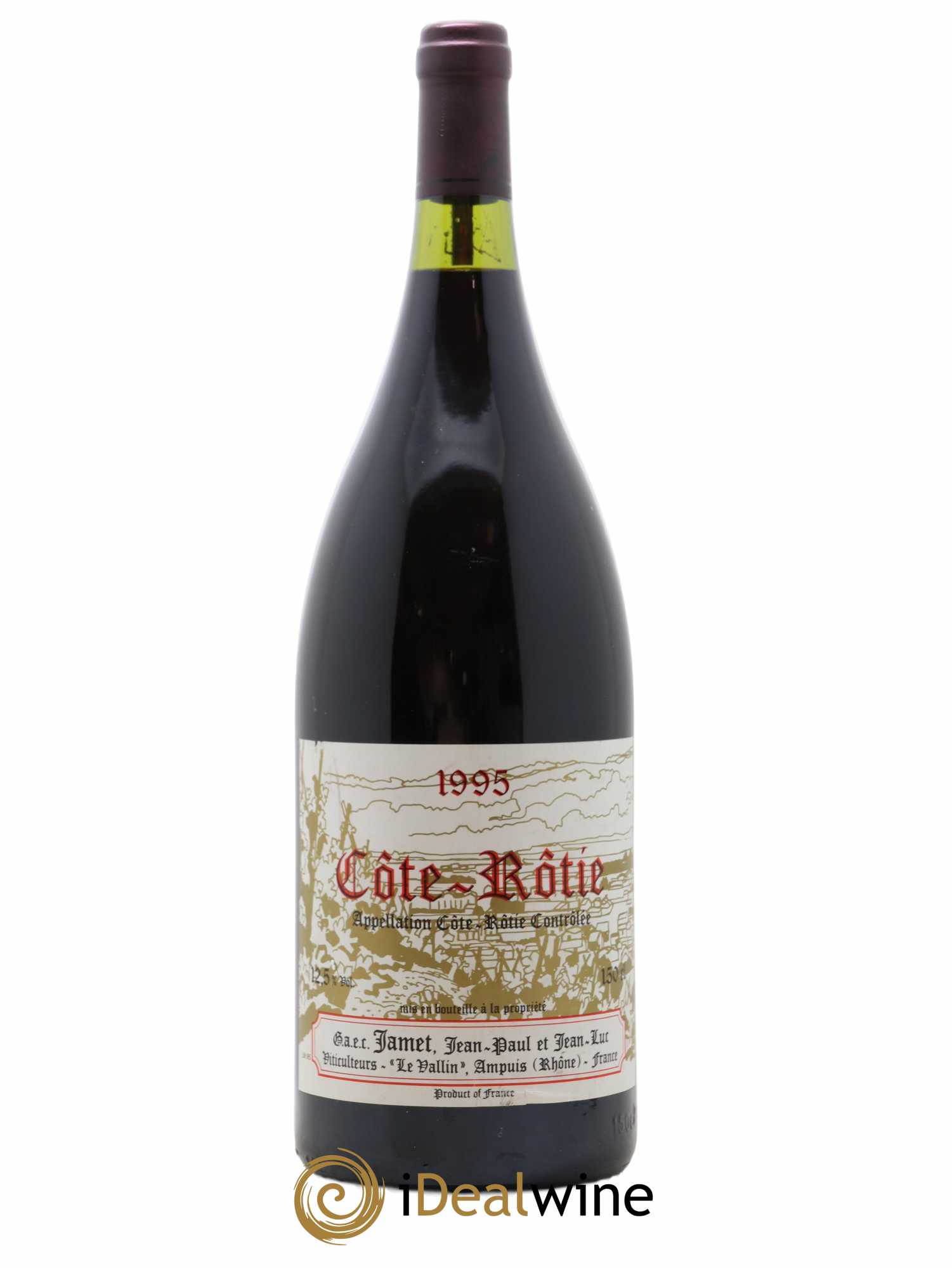 Côte-Rôtie Jamet (Domaine) 1995 - Lot de 1 magnum - 0