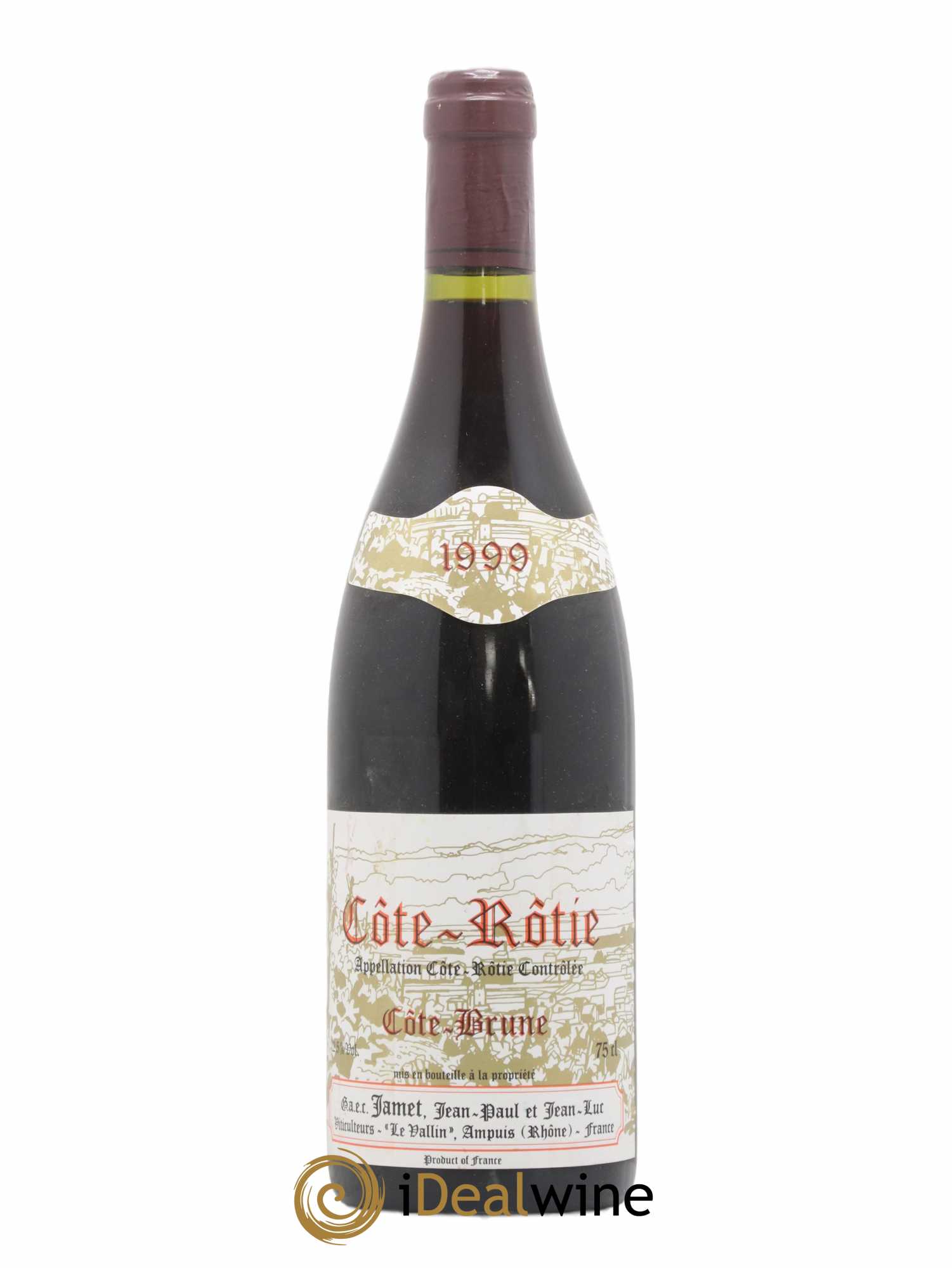 Côte-Rôtie Côte Brune Jamet (Domaine) 1999 - Lot de 1 bouteille - 0