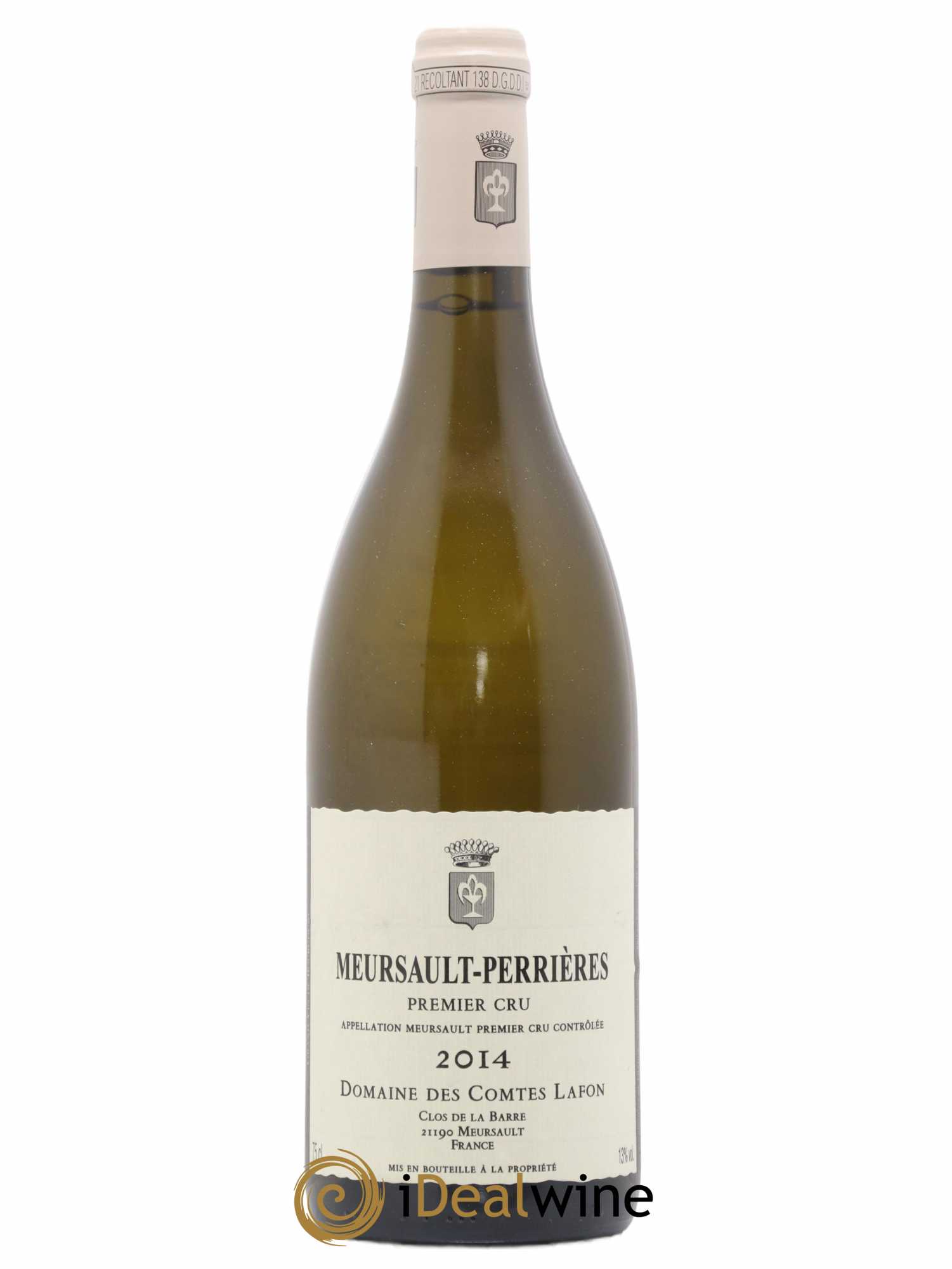 Meursault 1er Cru Perrières Comtes Lafon (Domaine des) 2014 - Posten von 1 Flasche - 0