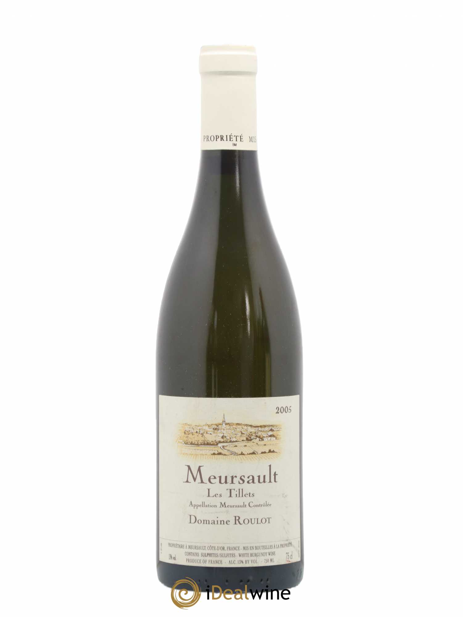 Meursault Les Tillets Roulot (Domaine) 2005 - Lot de 1 bouteille - 0