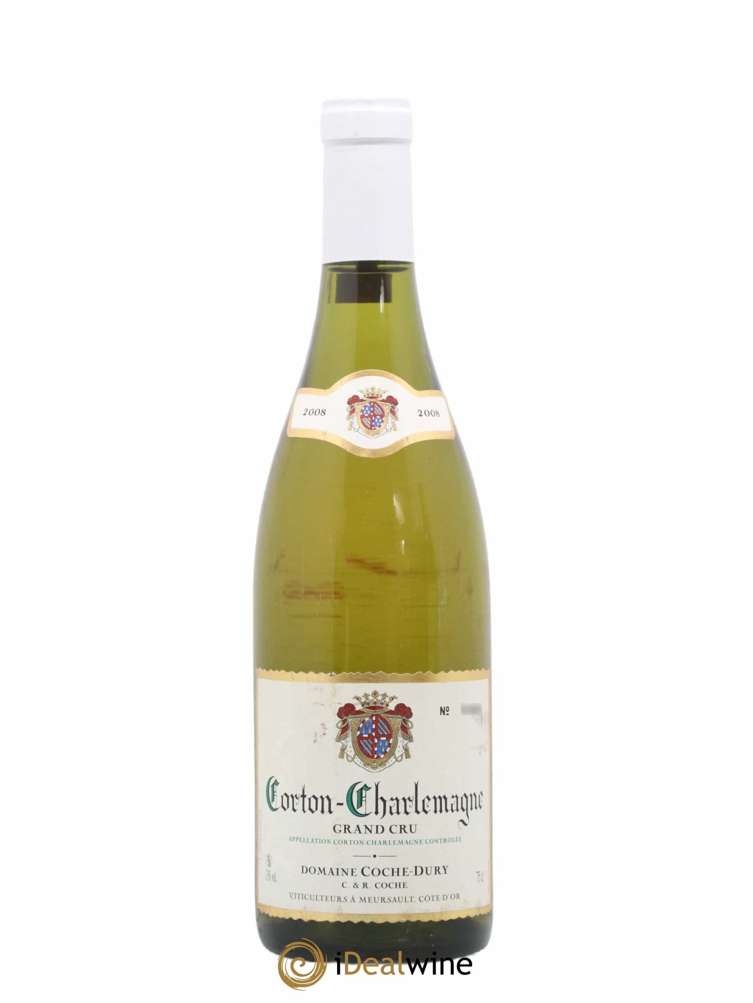 Corton-Charlemagne Grand Cru Coche Dury (Domaine) 2008 - Lot de 1 bouteille - 0