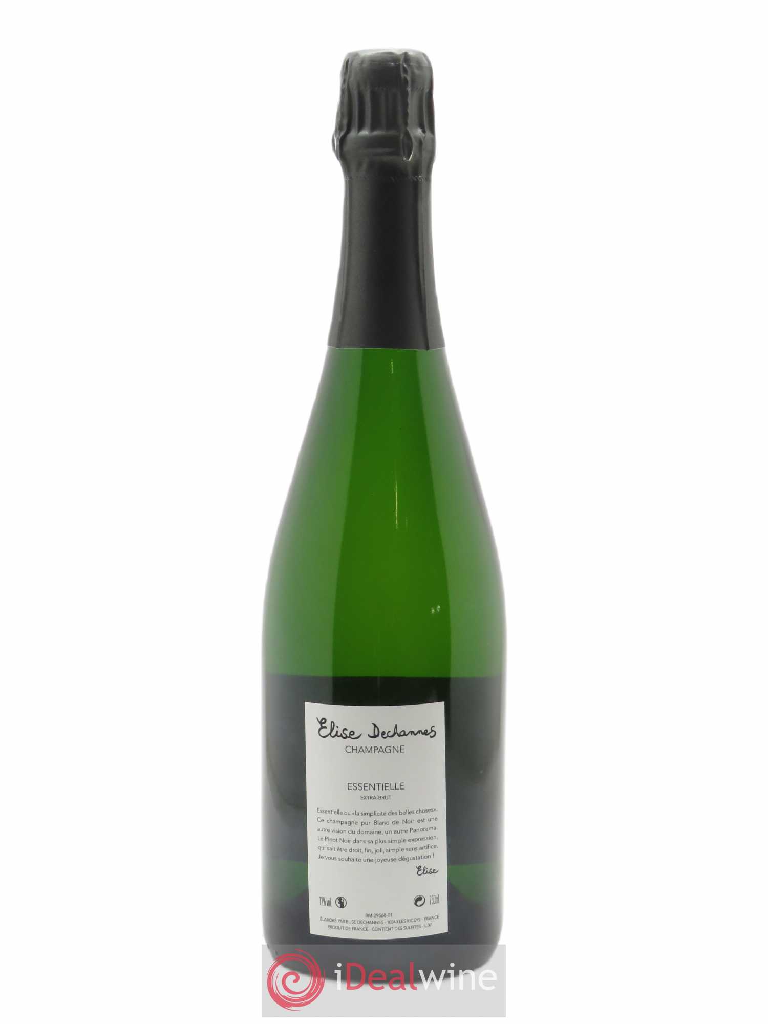 Essentielle Blanc de Noirs Extra-Brut Elise Dechannes (Domaine) - Lot de 1 bouteille - 1
