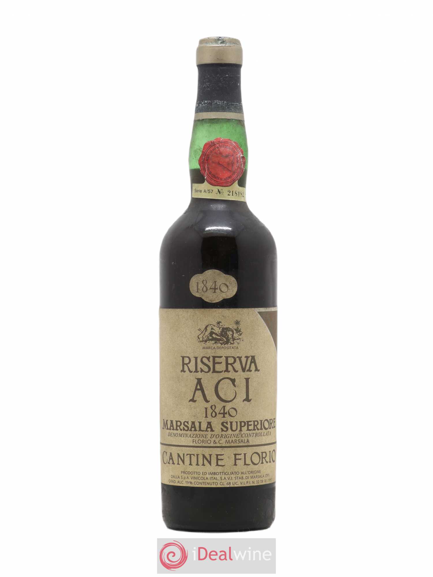 Italie Marsala Superiore Riserva Aci Cantine Florio 1840 - Posten von 1 Flasche - 0