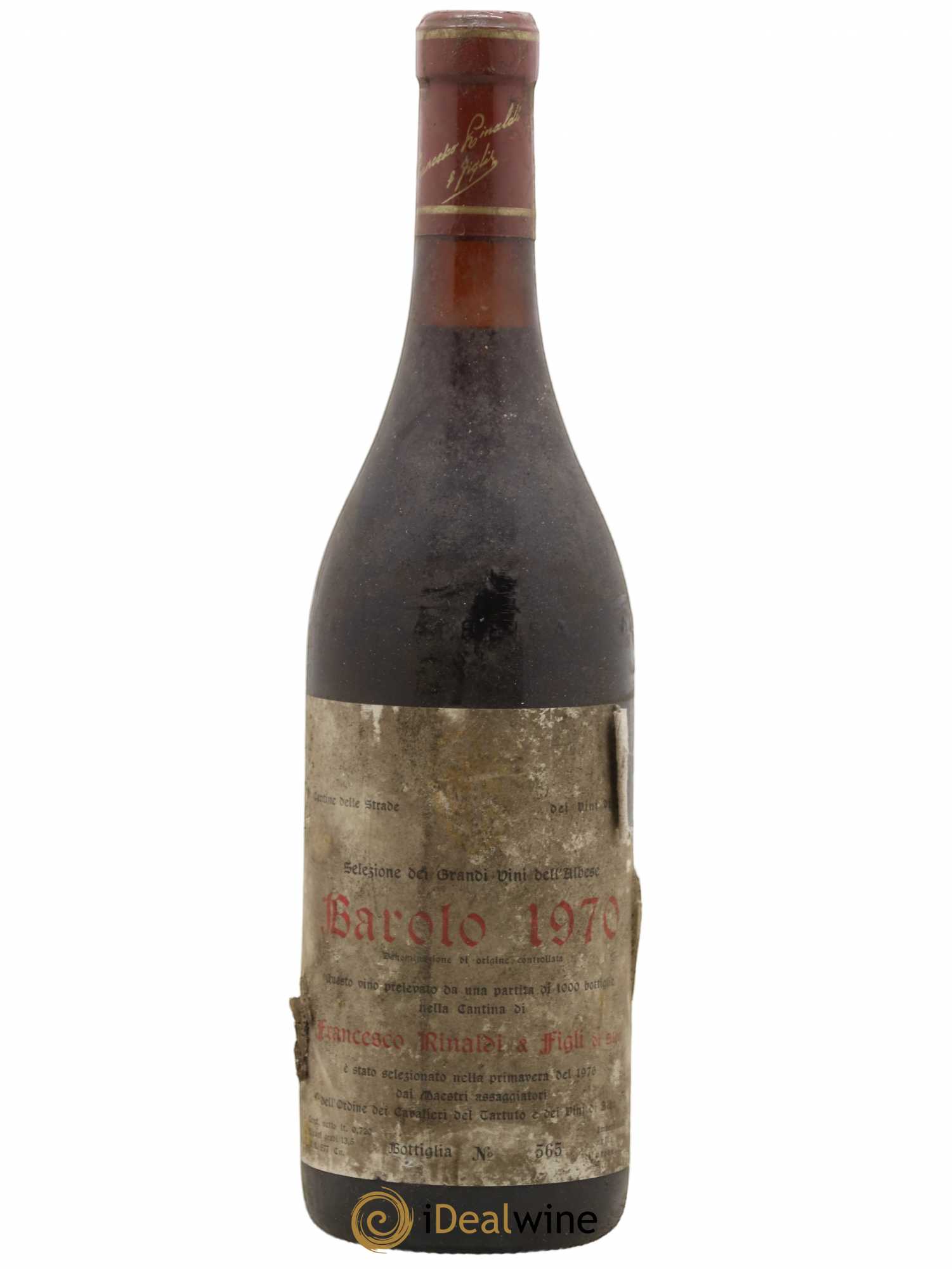 Barolo DOCG Francesco Rinaldi 1970 - Lot de 1 bouteille - 0
