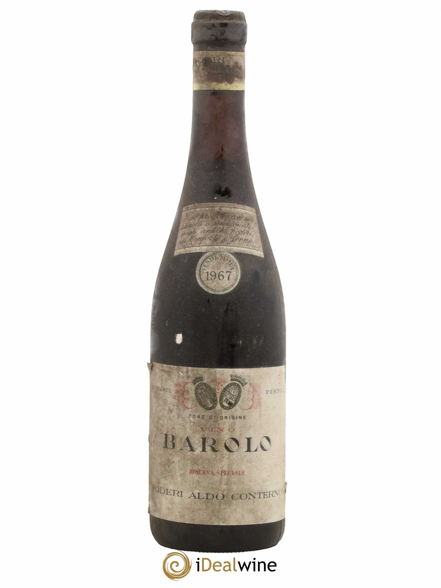 Barolo DOCG Aldo Conterno 1967 - Lot de 1 bouteille - 0