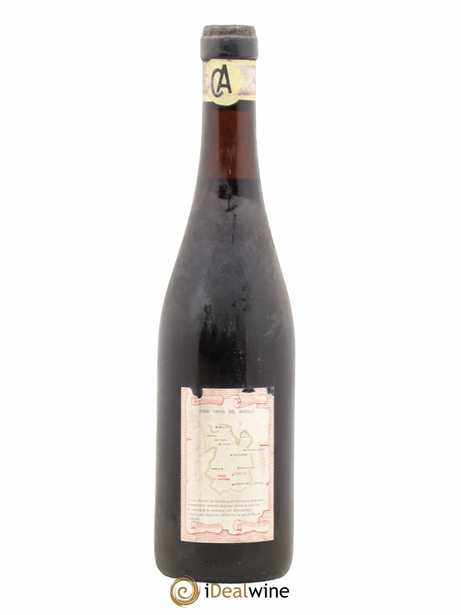 Barolo DOCG Bussia Aldo Conterno Montforte Perno Riserva Speciale 1967 - Lot de 1 bouteille - 1