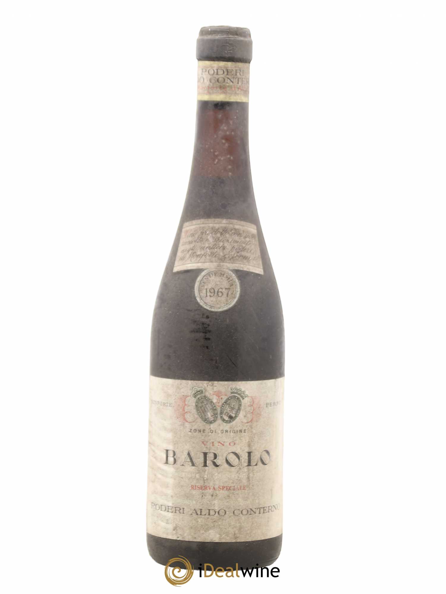 Barolo DOCG Bussia Aldo Conterno Montforte Perno Riserva Speciale 1967 - Lot de 1 bouteille - 0
