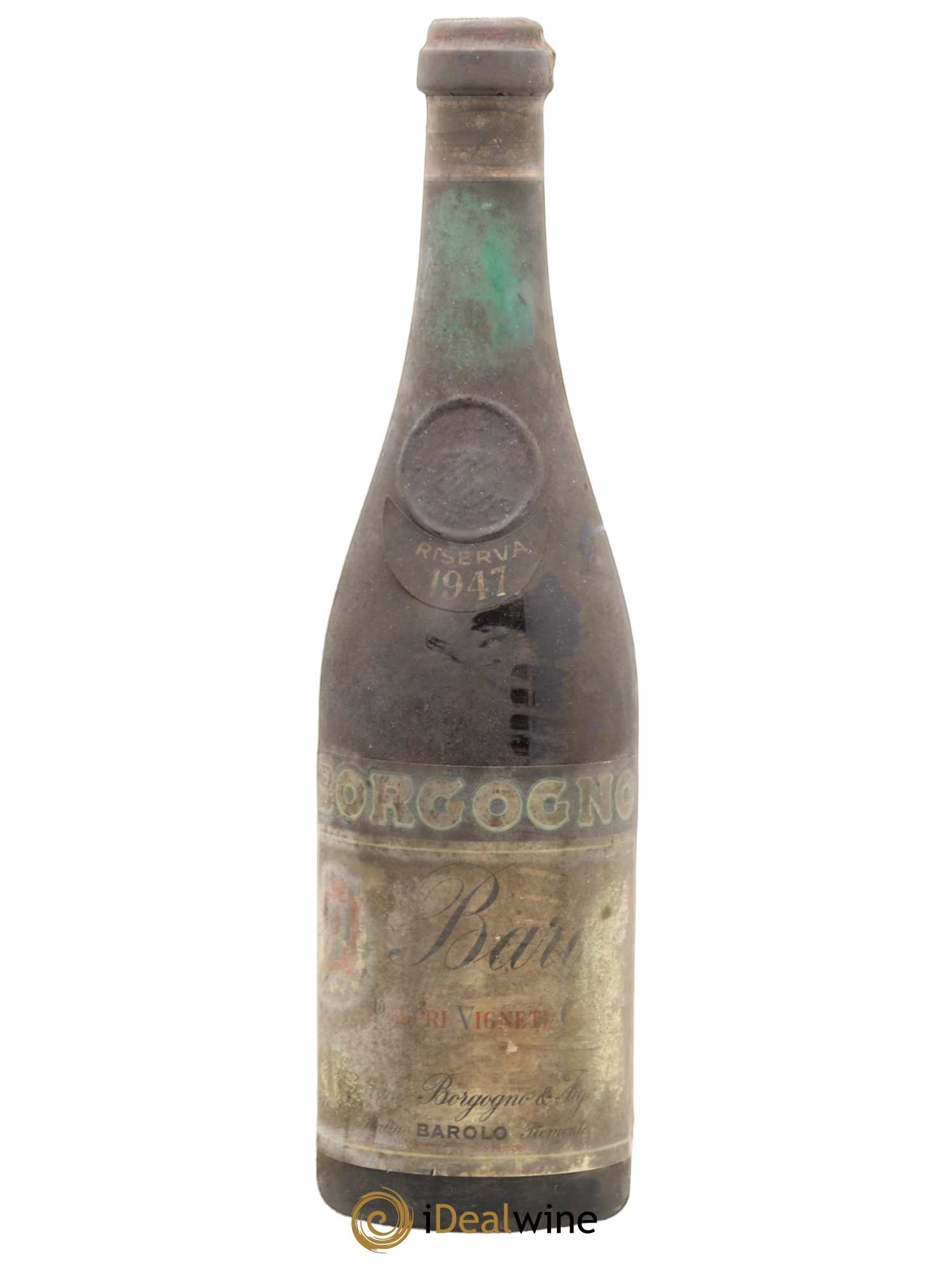 Barolo DOCG Riserva Giacomo Borgogno 1947 - Lot de 1 bouteille - 0