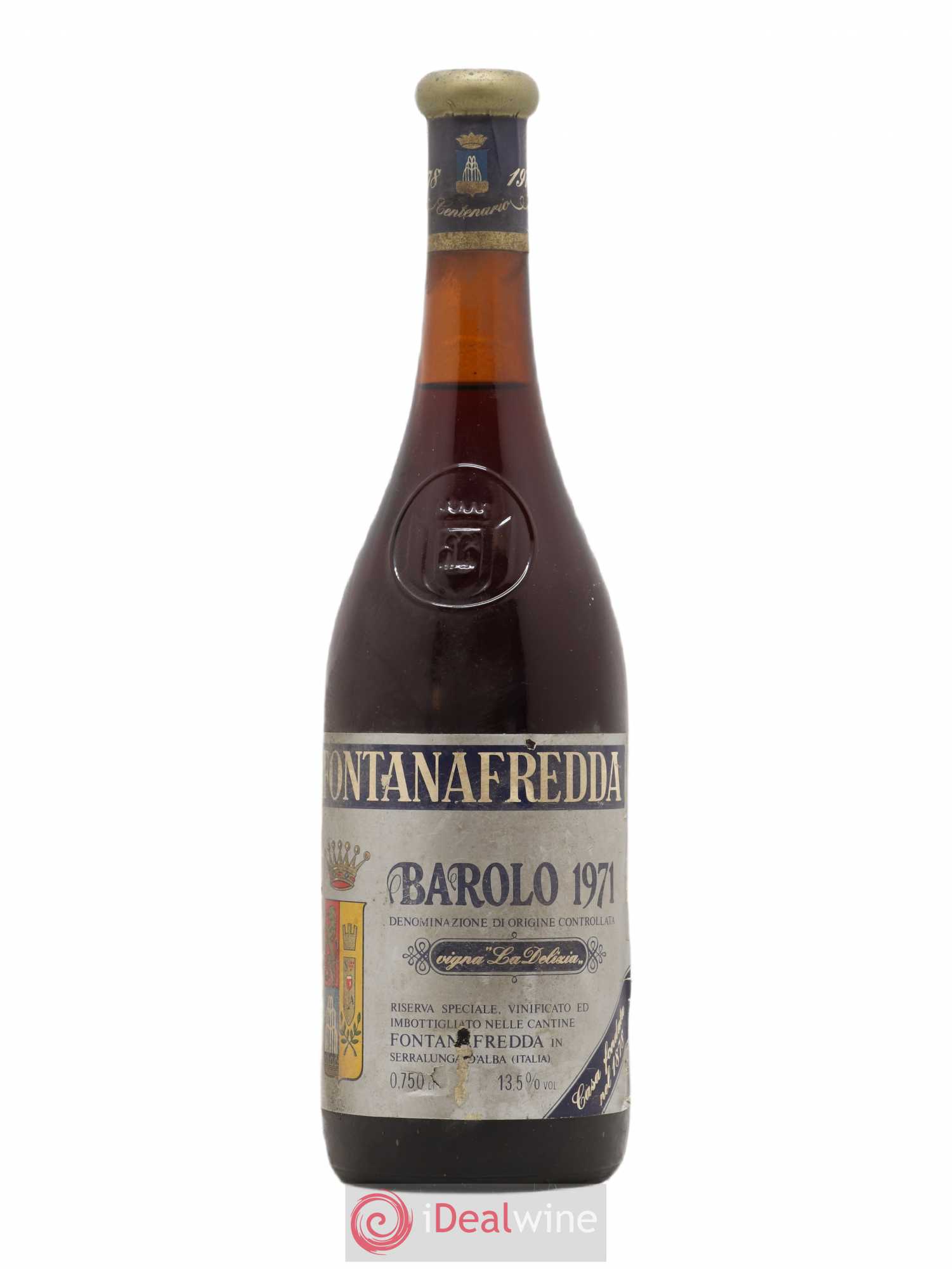 Barolo Fontanafredda 1971 - Lot de 1 bouteille - 0