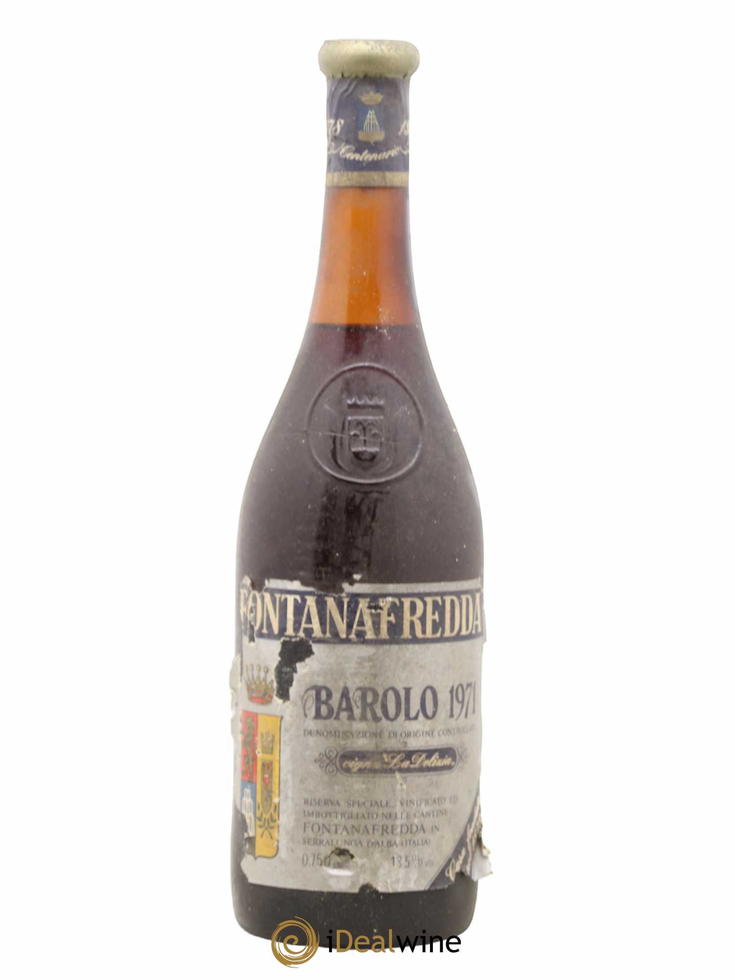 Barolo Vigna Bianca Fontanafredda 1971 - Lot de 1 bouteille - 0