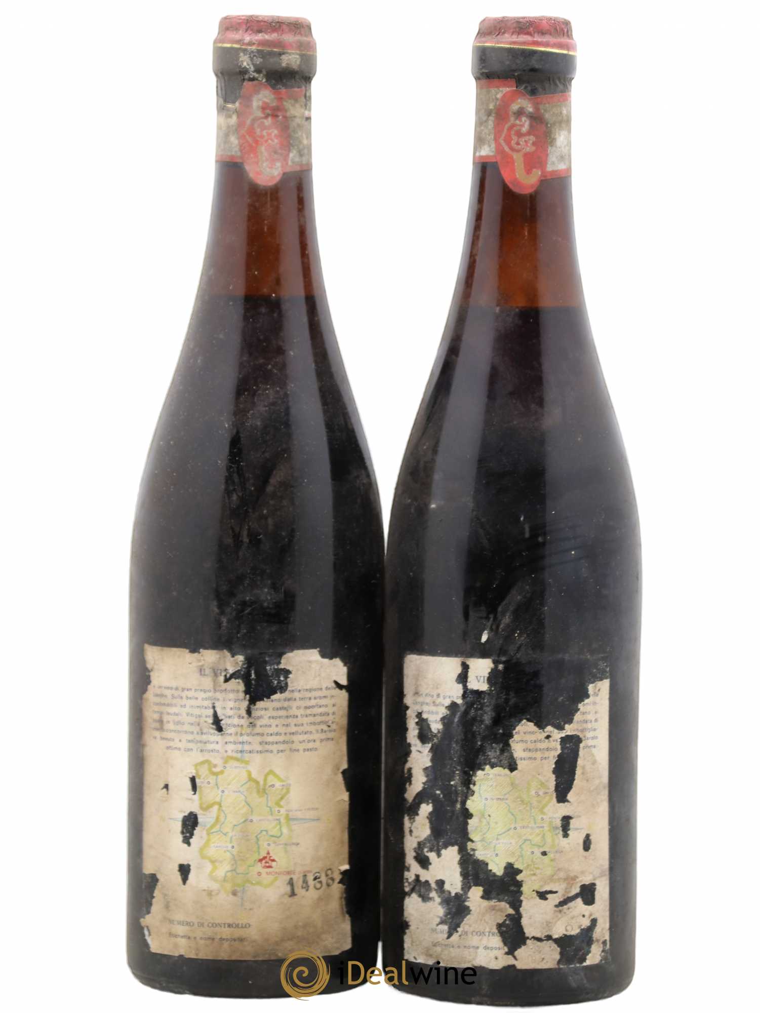 Barolo DOCG Giacomo Conterno 1961 - Lot de 2 bouteilles - 1