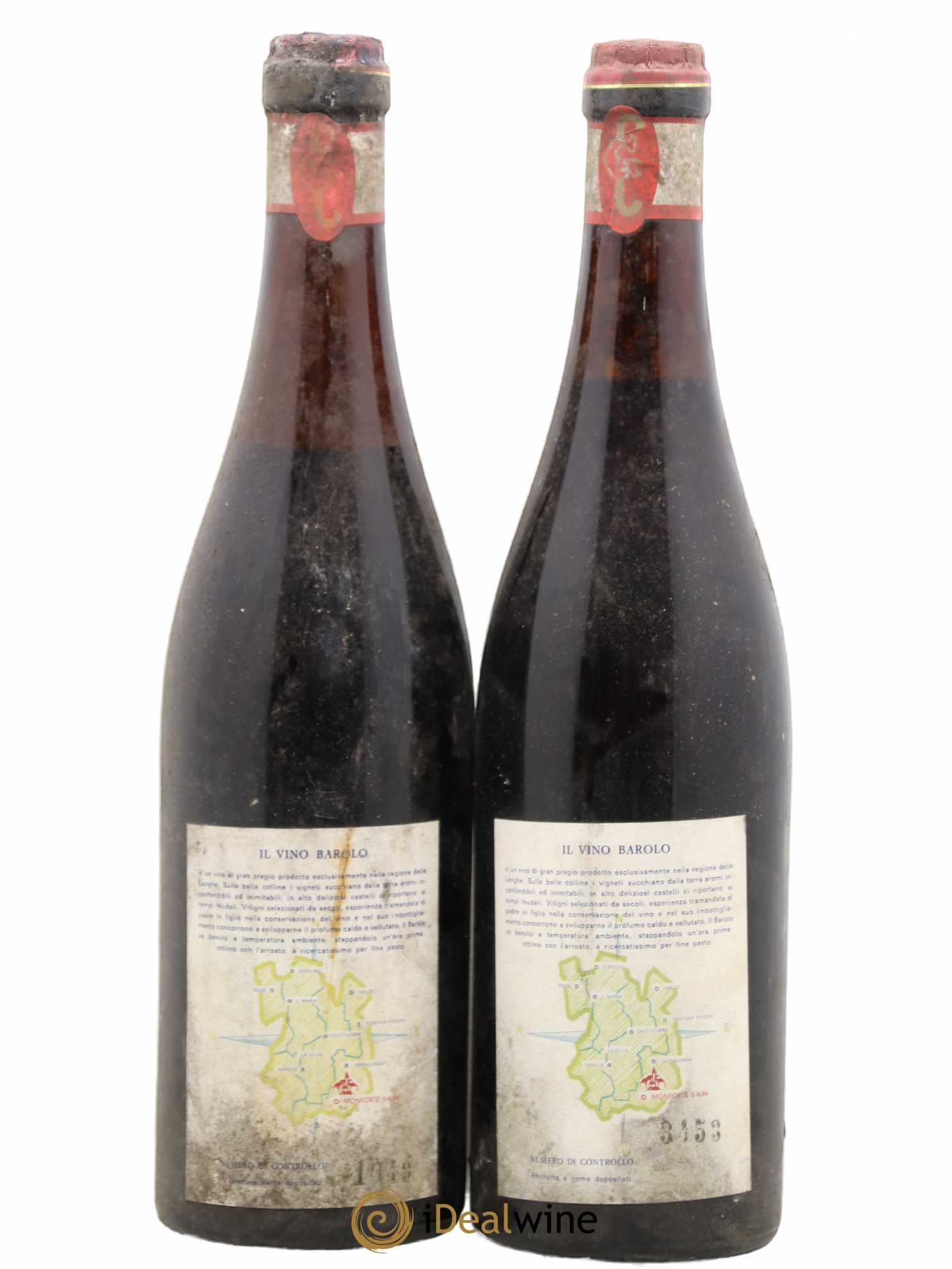 Barolo DOCG Giacomo Conterno 1961 - Lot de 2 bouteilles - 2