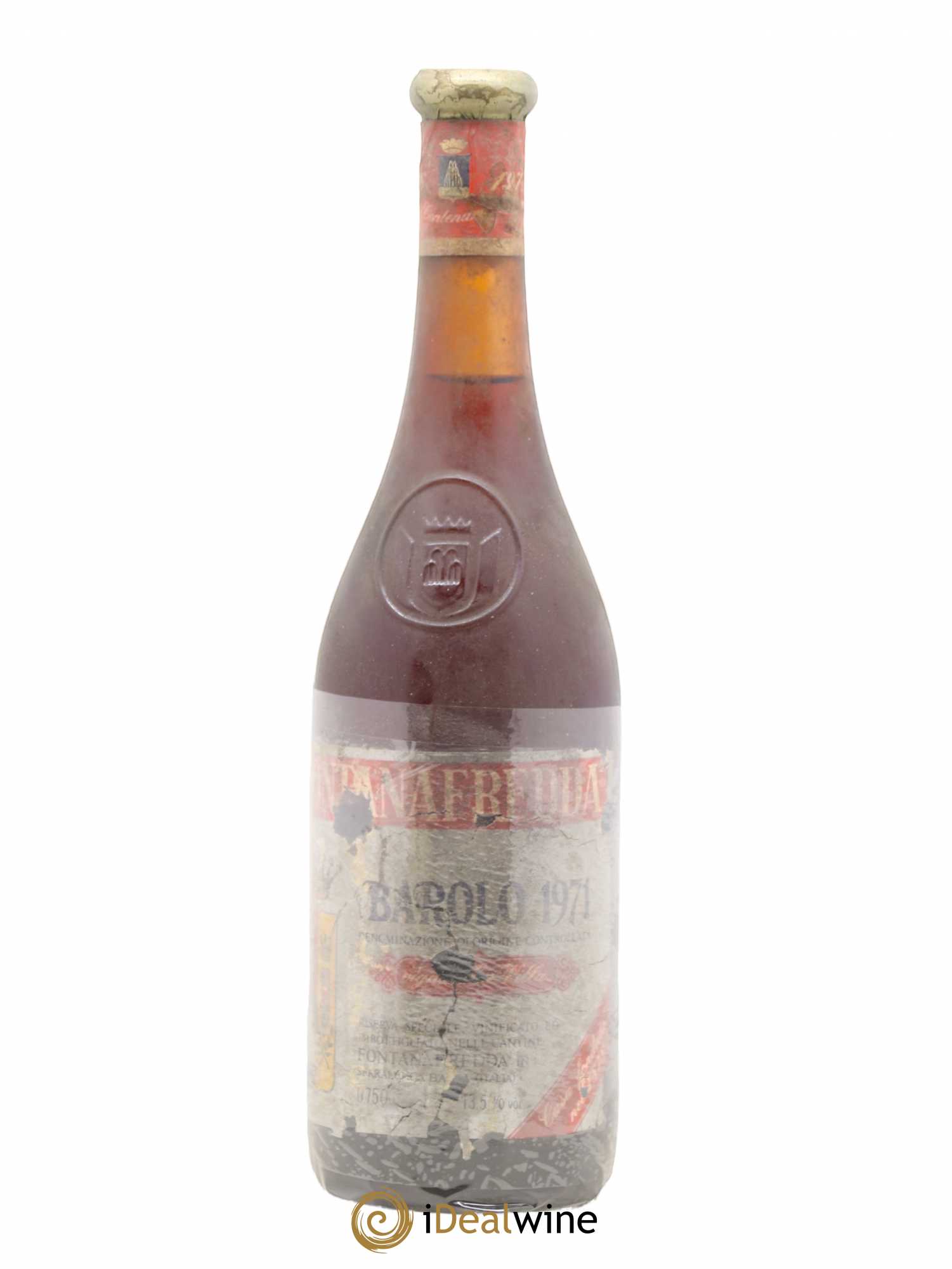 Barolo La Villa Fontanafredda 1971 - Lot de 1 bouteille - 0
