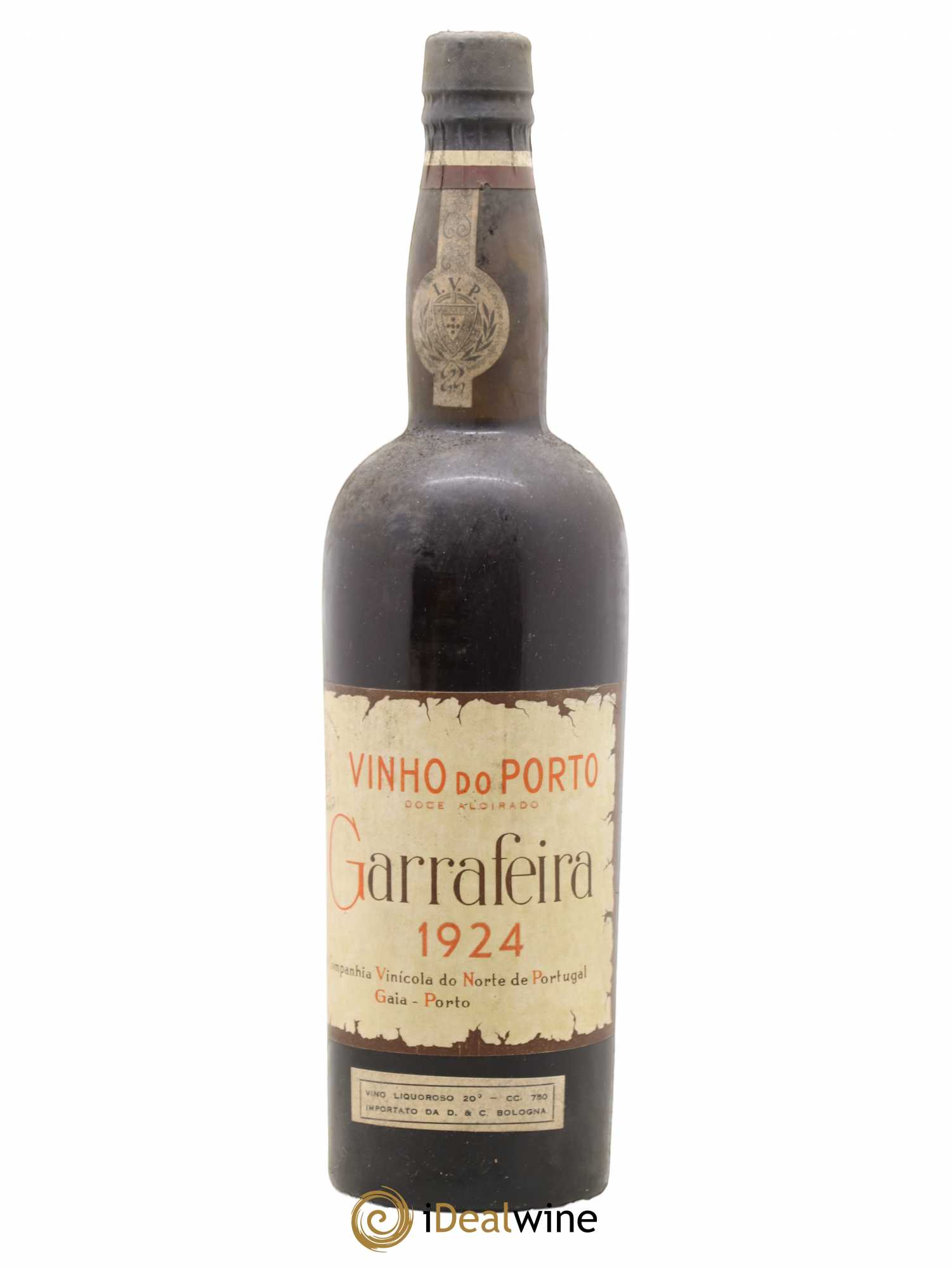 Porto Garrafeira 1924 - Lot de 1 bouteille - 0