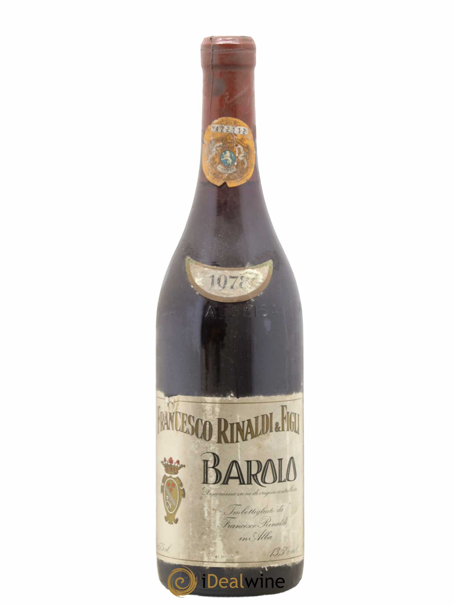 Barolo DOCG Giuseppe Rinaldi 1978 - Posten von 1 Flasche - 0