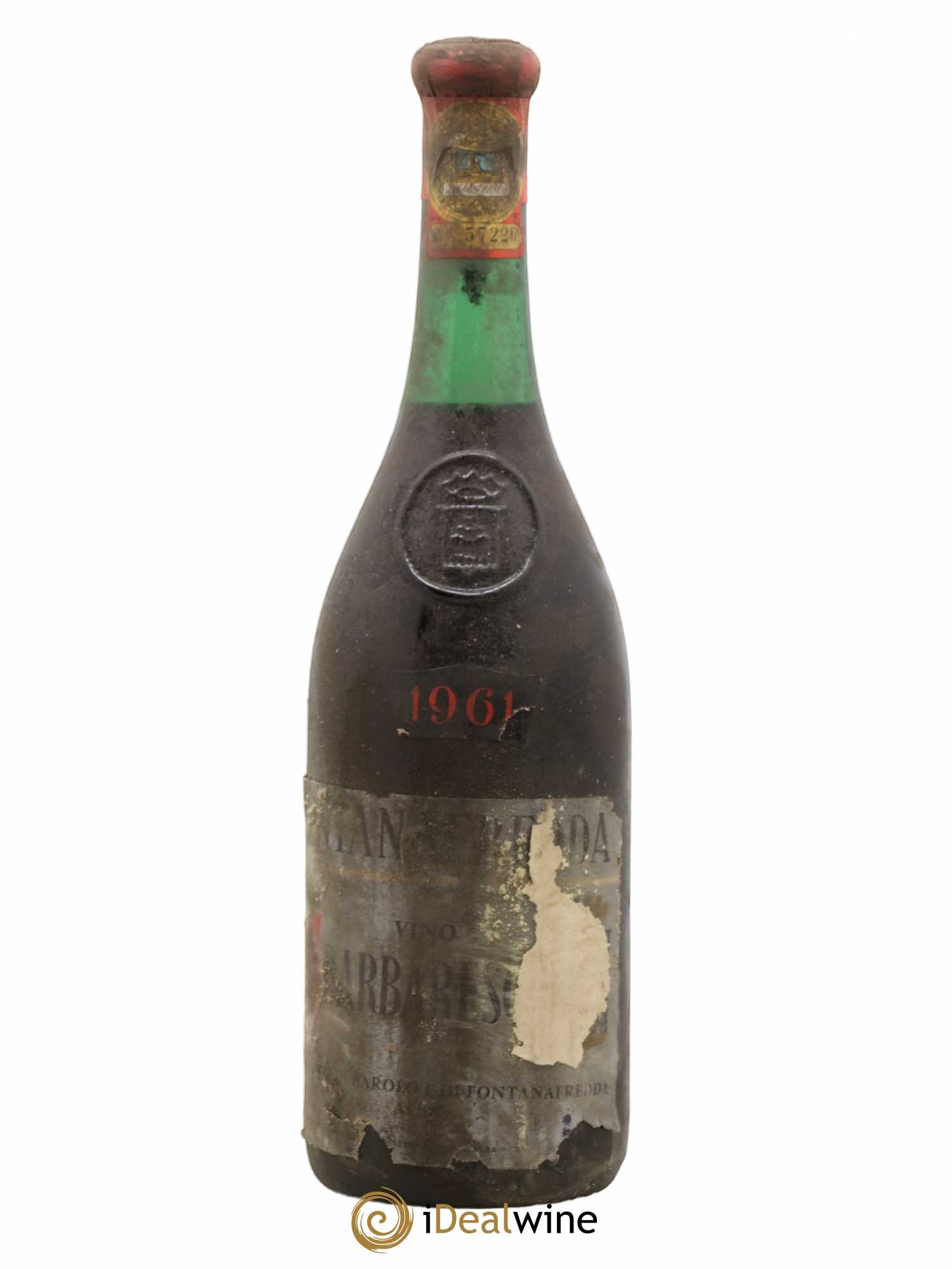 Barbaresco DOCG Fontanafredda 1961 - Lot de 1 bouteille - 0