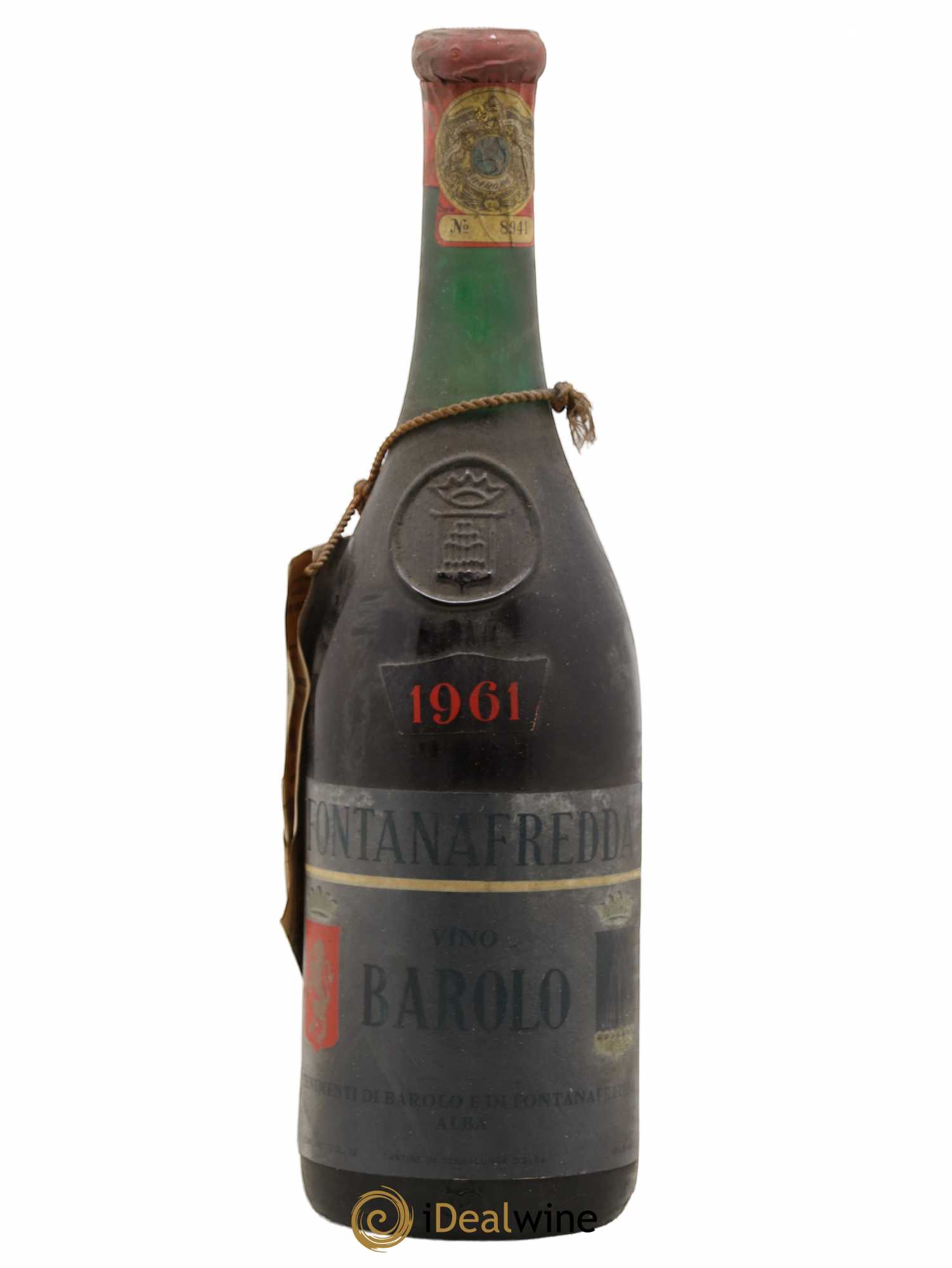 Barolo Fontanafredda 1961 - Lot de 1 bouteille - 0