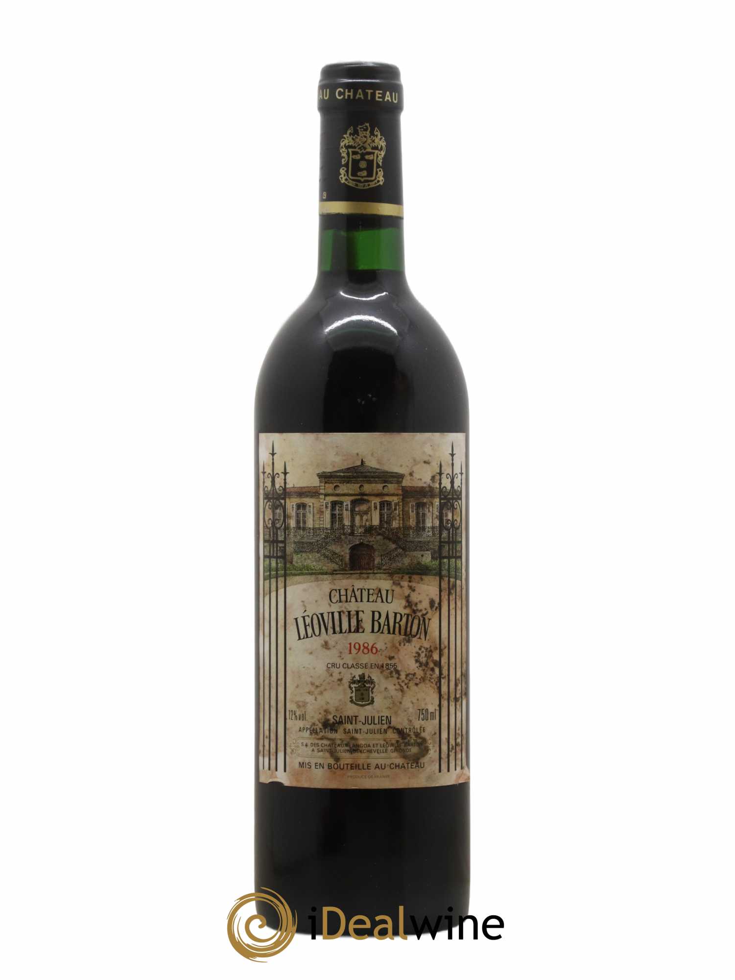 Château Léoville Barton 2ème Grand Cru Classé 1986 - Lot de 1 bouteille - 0