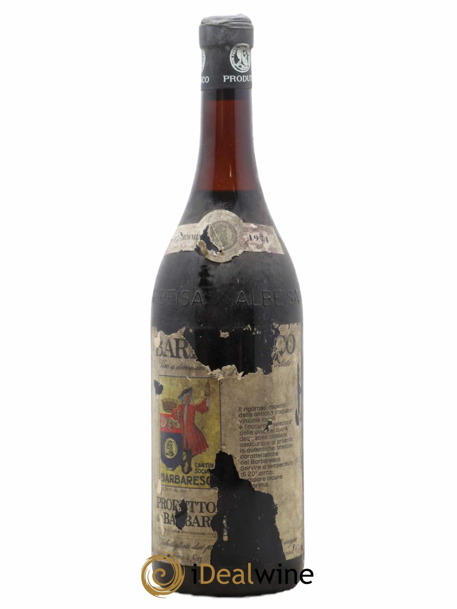 Barbaresco DOCG Produttori del Barbaresco 1974 - Lot de 1 magnum - 0