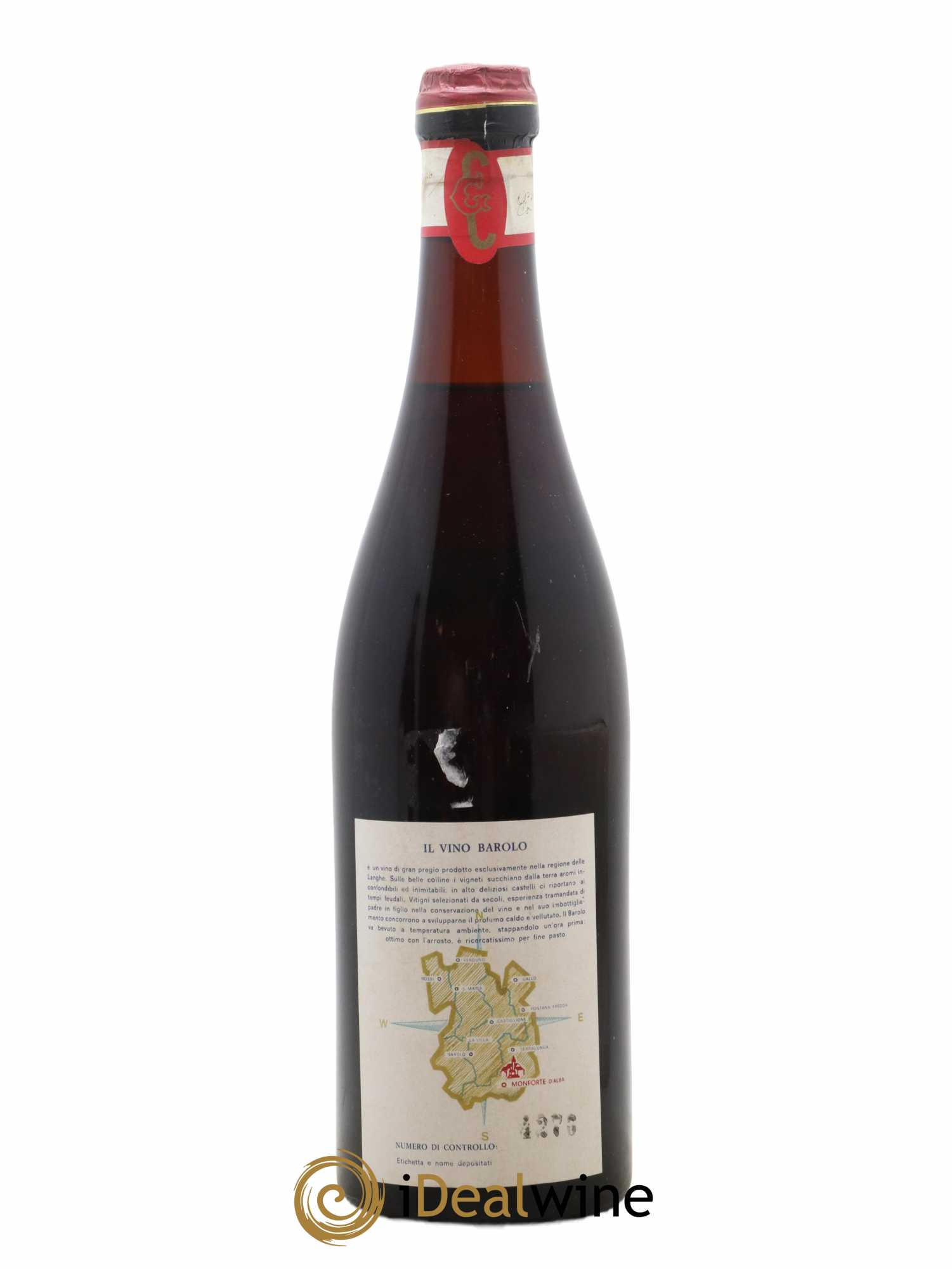Barolo DOCG Giacomo Conterno 1961 - Lot de 1 bouteille - 1
