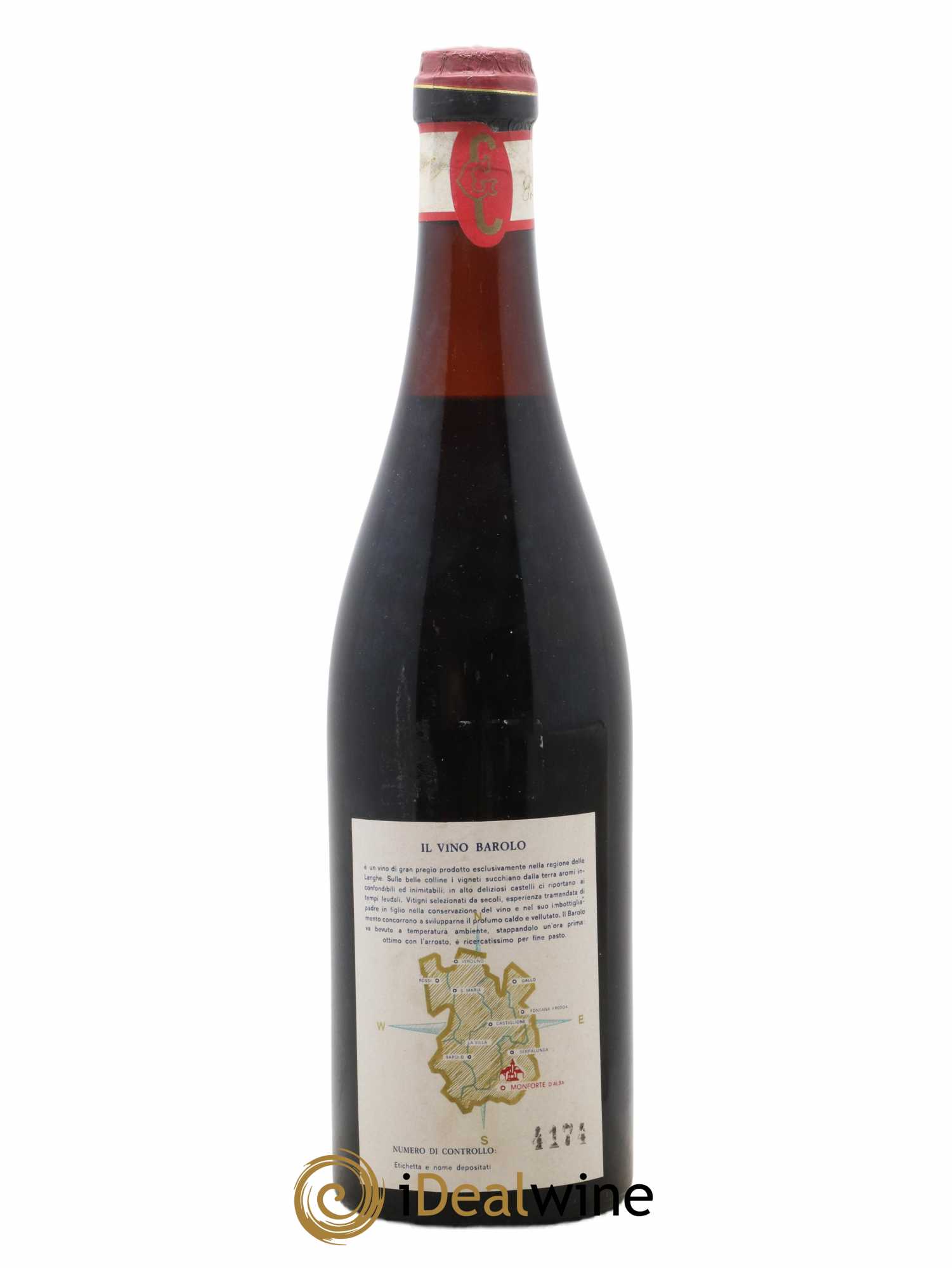 Barolo DOCG Giacomo Conterno 1961 - Lot of 1 bottle - 1