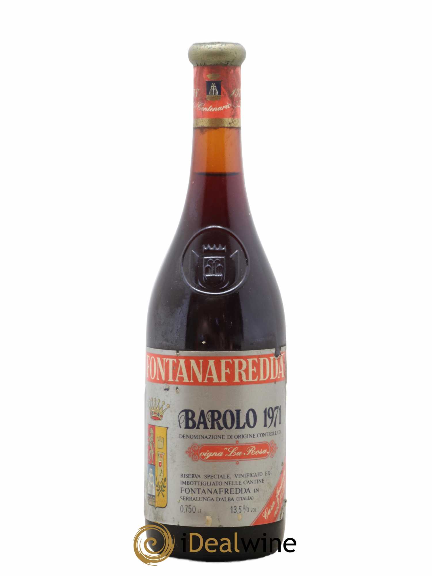 Barolo Vigna La Rosa Fontanafredda 1971 - Posten von 1 Flasche - 0