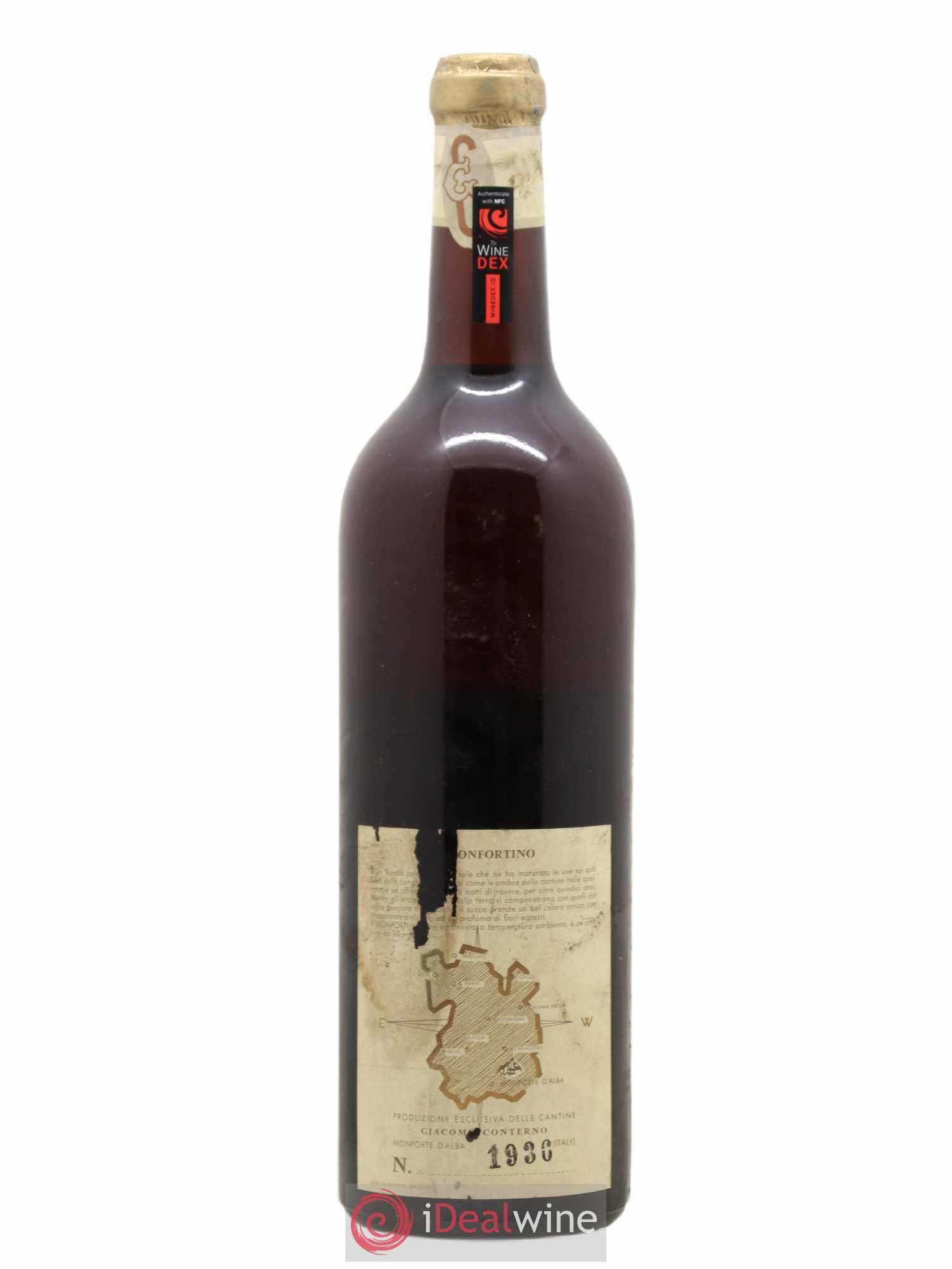 Barolo DOCG Riserva Monfortino Giacomo Conterno 1945 - Lot de 1 bouteille - 1