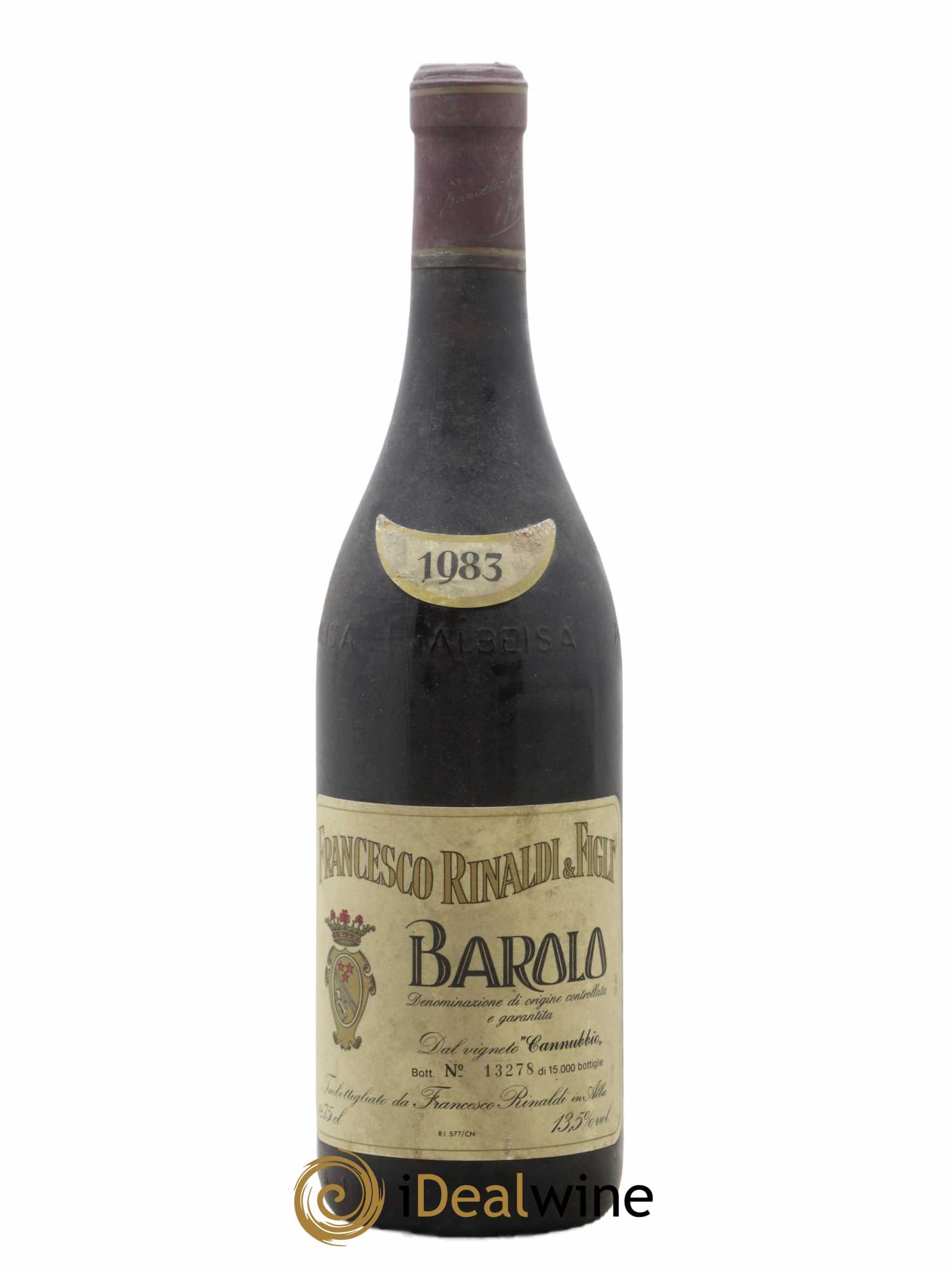 Barolo DOCG Francesco Rinaldi 1983 - Lotto di 1 bottiglia - 0