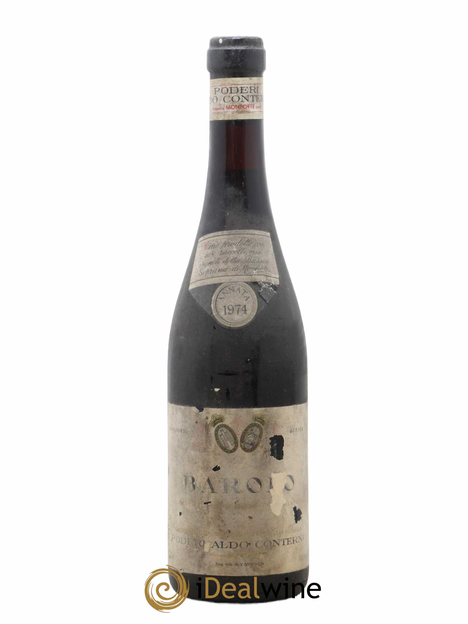 Barolo DOCG Bussia Aldo Conterno 1974 - Lot de 1 bouteille - 0