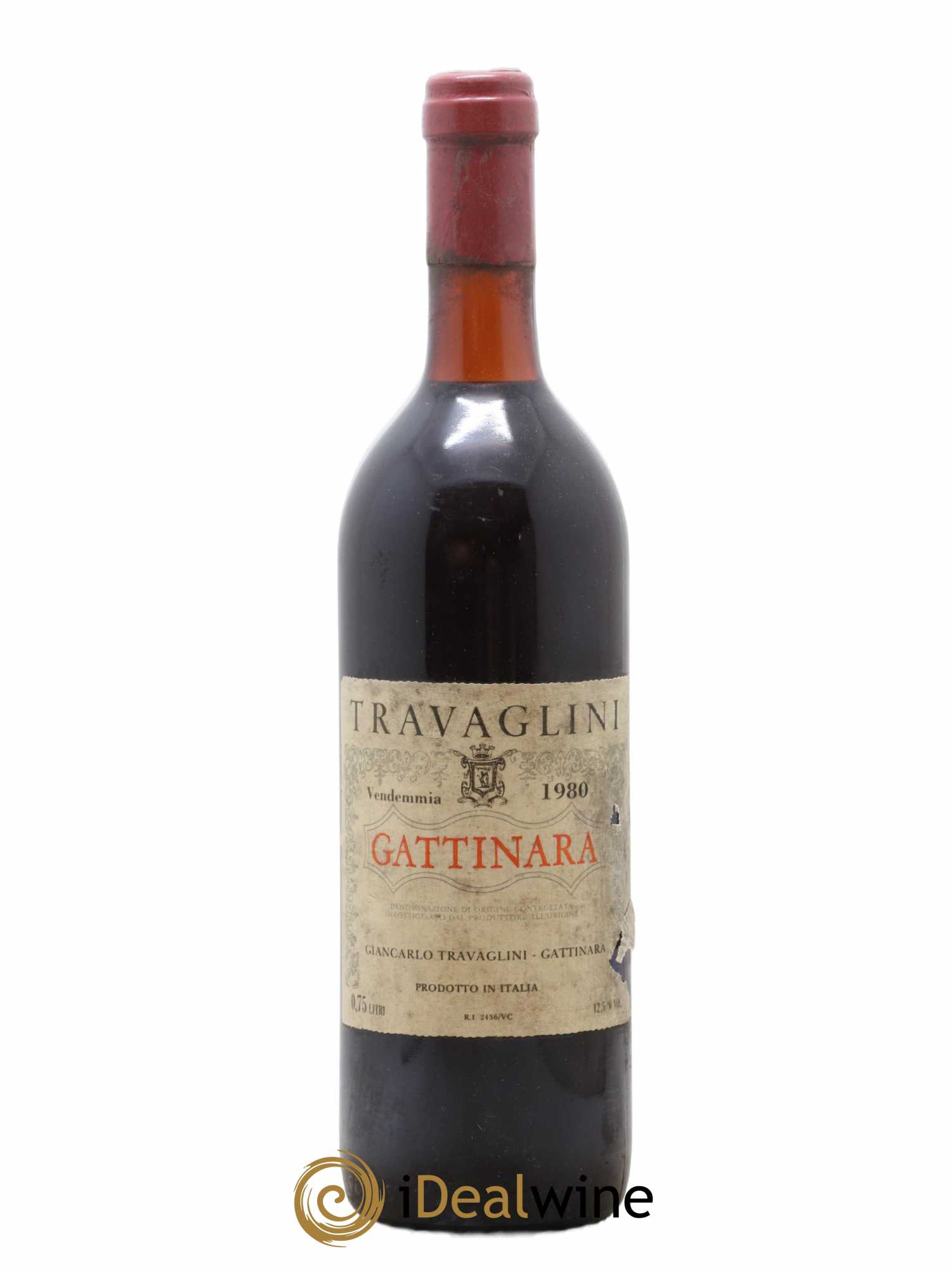 Gattinara DOCG Travaglini 1980 - Lot de 1 bouteille - 0