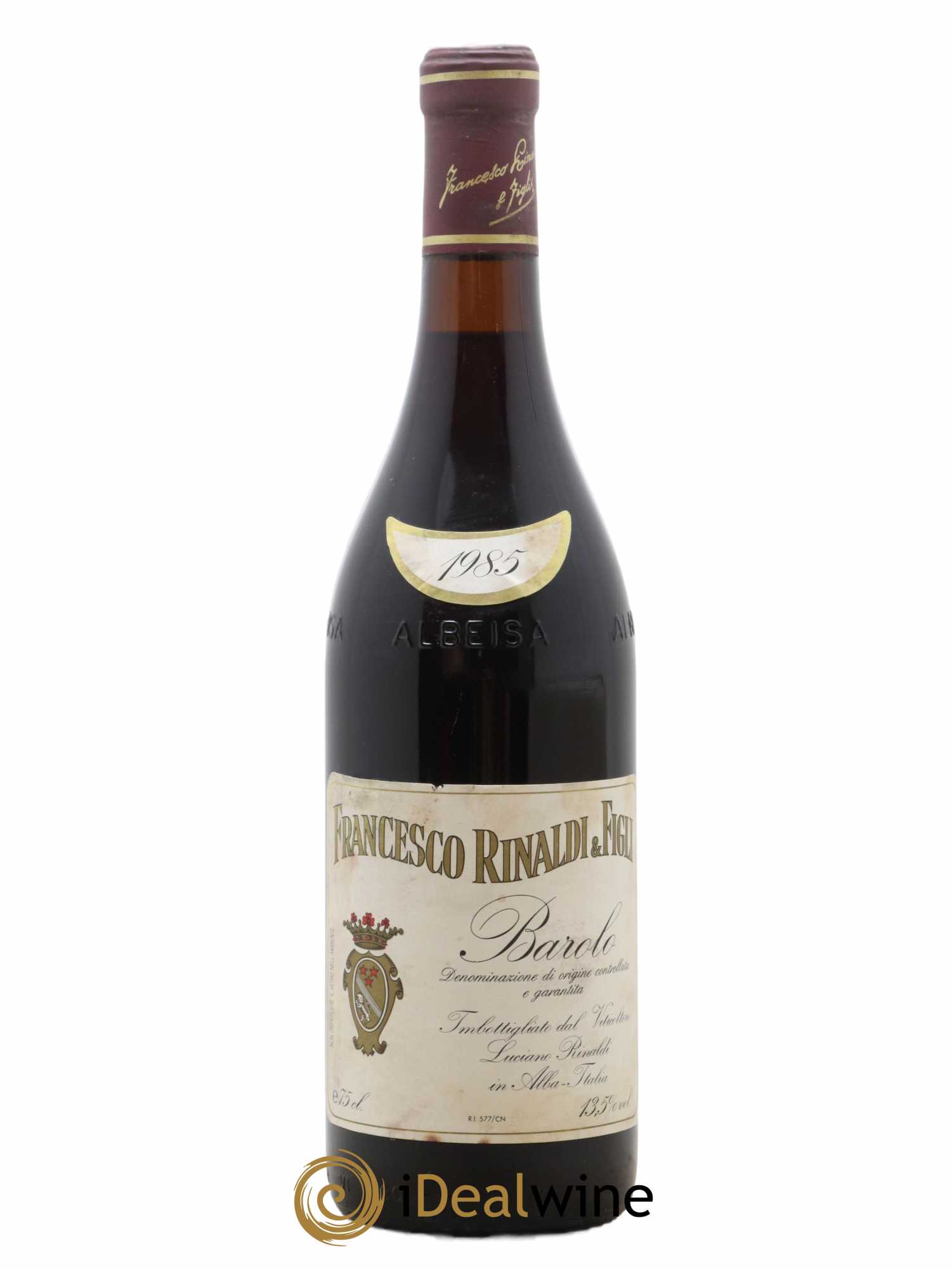 Barolo DOCG Francesco Rinaldi 1985 - Lot de 1 bouteille - 0