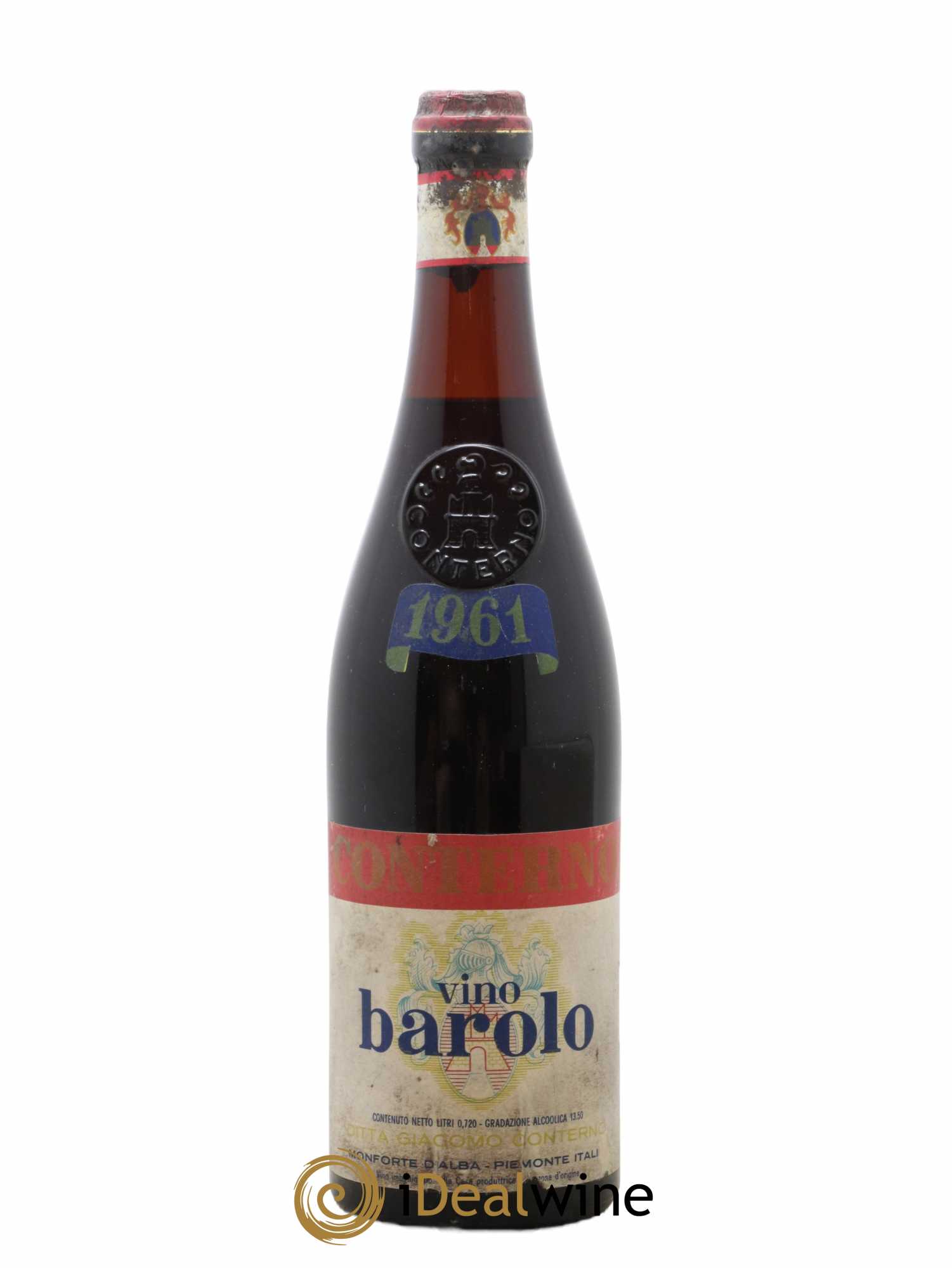 Barolo DOCG Giacomo Conterno 1961 - Lot de 1 bouteille - 0