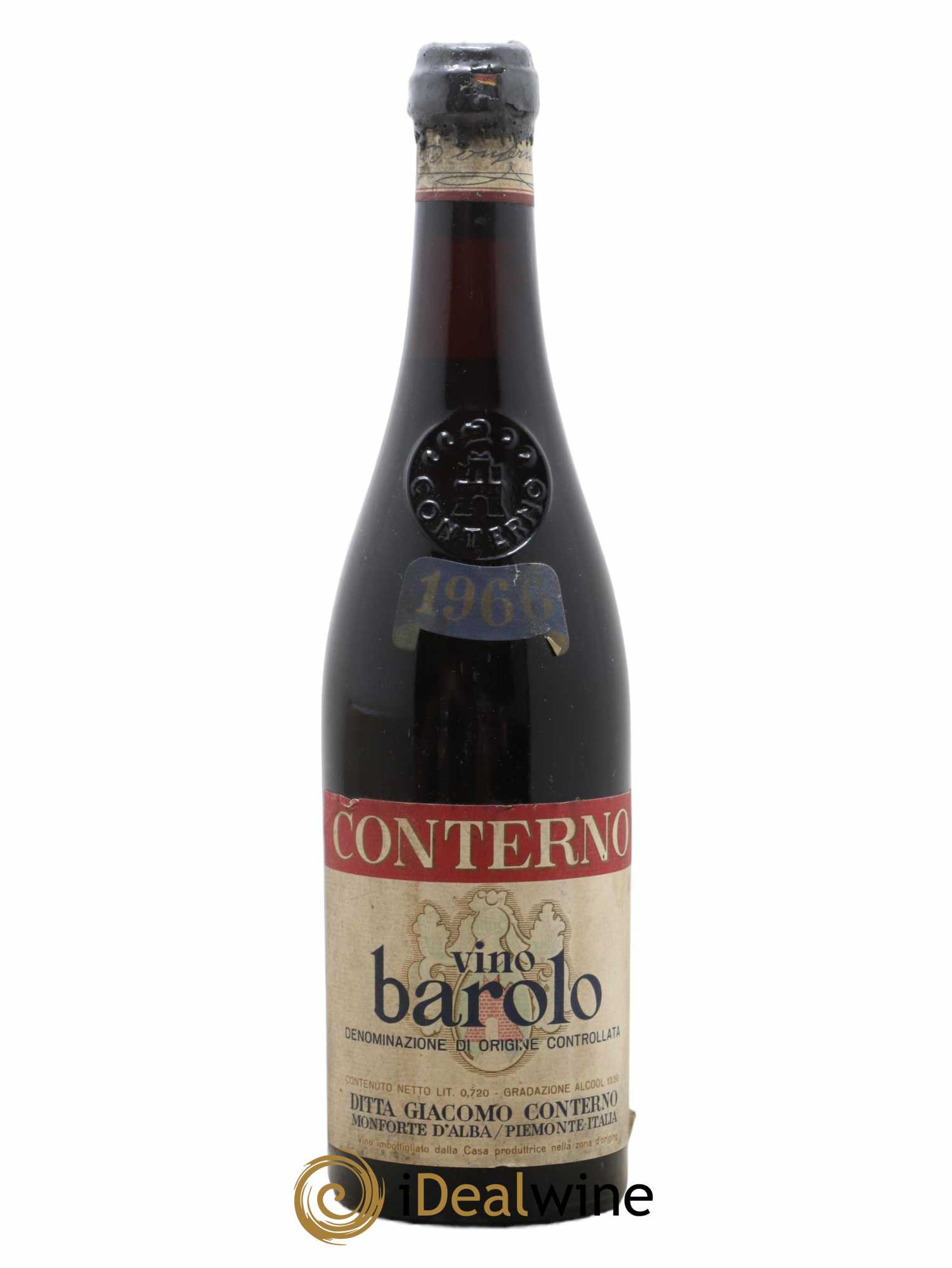 Barolo DOCG Giacomo Conterno 1966 - Lot de 1 bouteille - 0