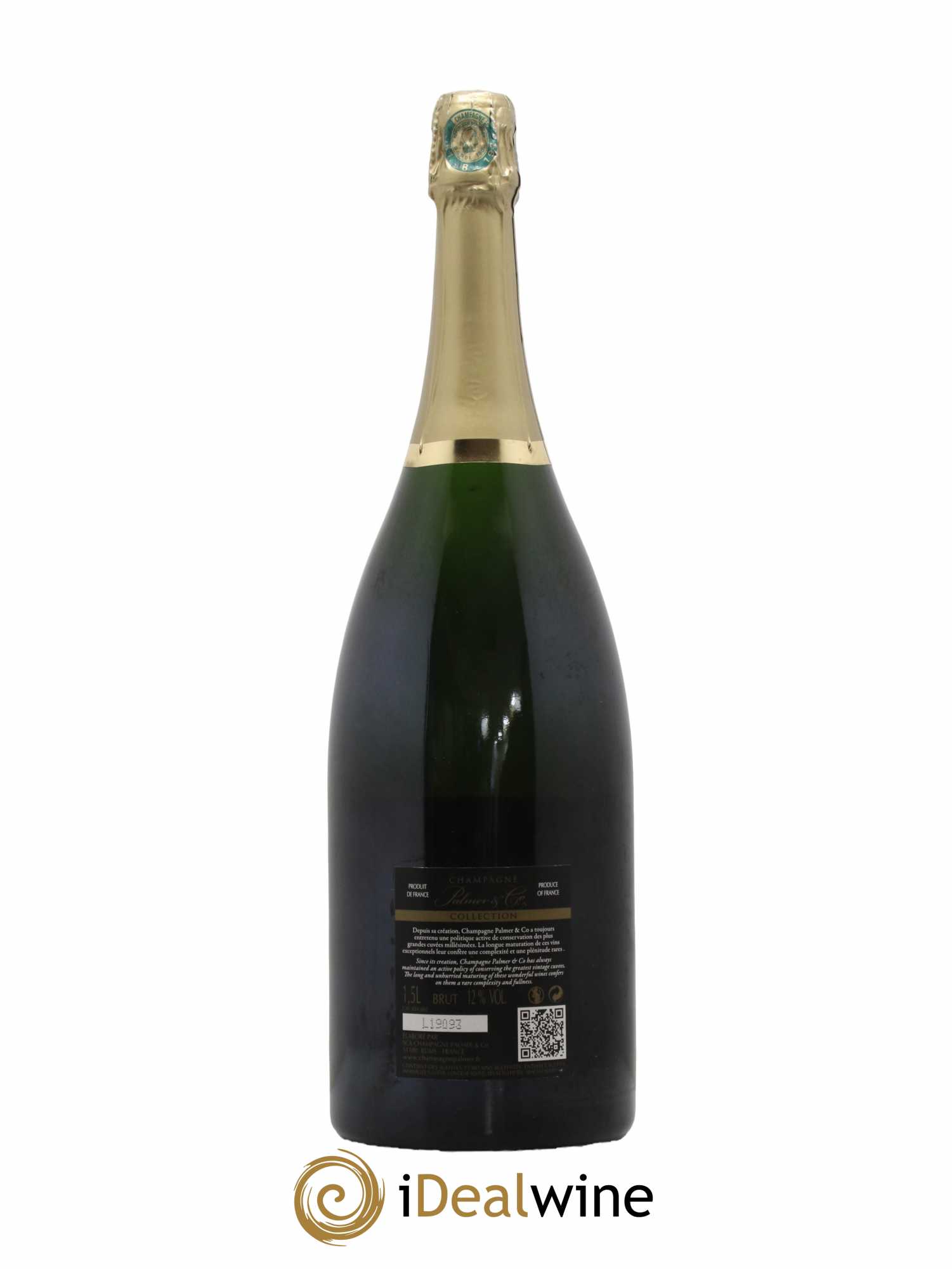 Brut Millésimé Palmer Blanc de Blancs 1985 - Lot of 1 magnum - 2