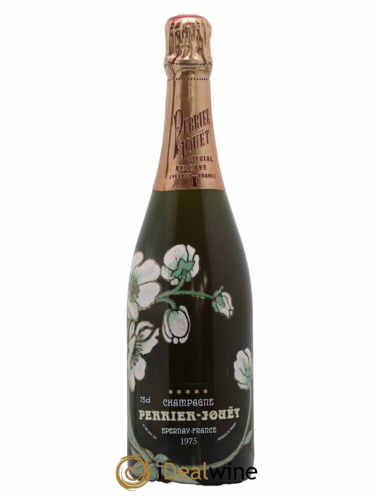 Cuvée Belle Epoque Brut Perrier-Jouët 1975 - Lot of 1 bottle - 0