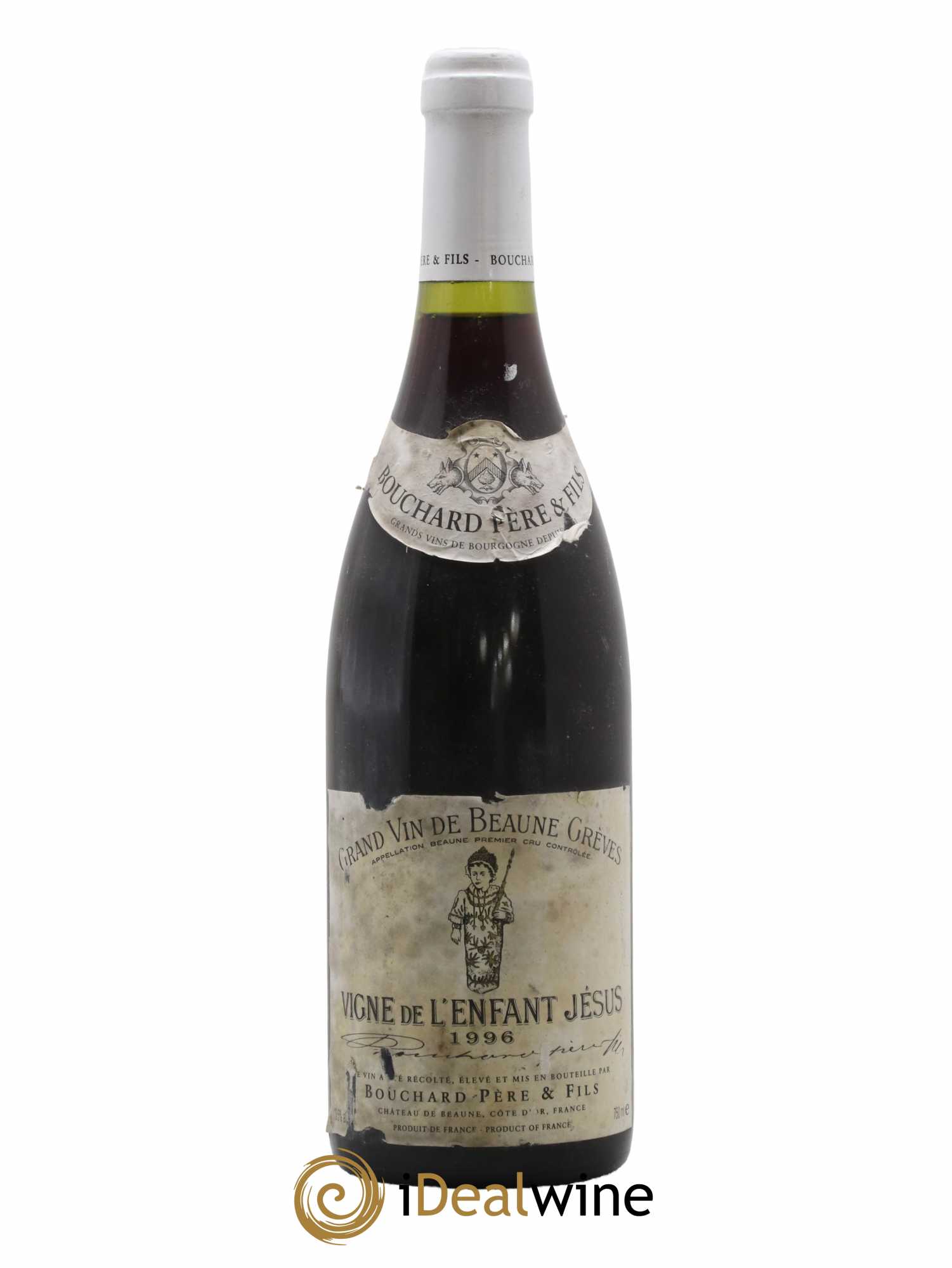Beaune 1er Cru Grèves - Vigne de l'Enfant Jésus Bouchard Père & Fils 1996 - Lot de 1 bouteille - 0