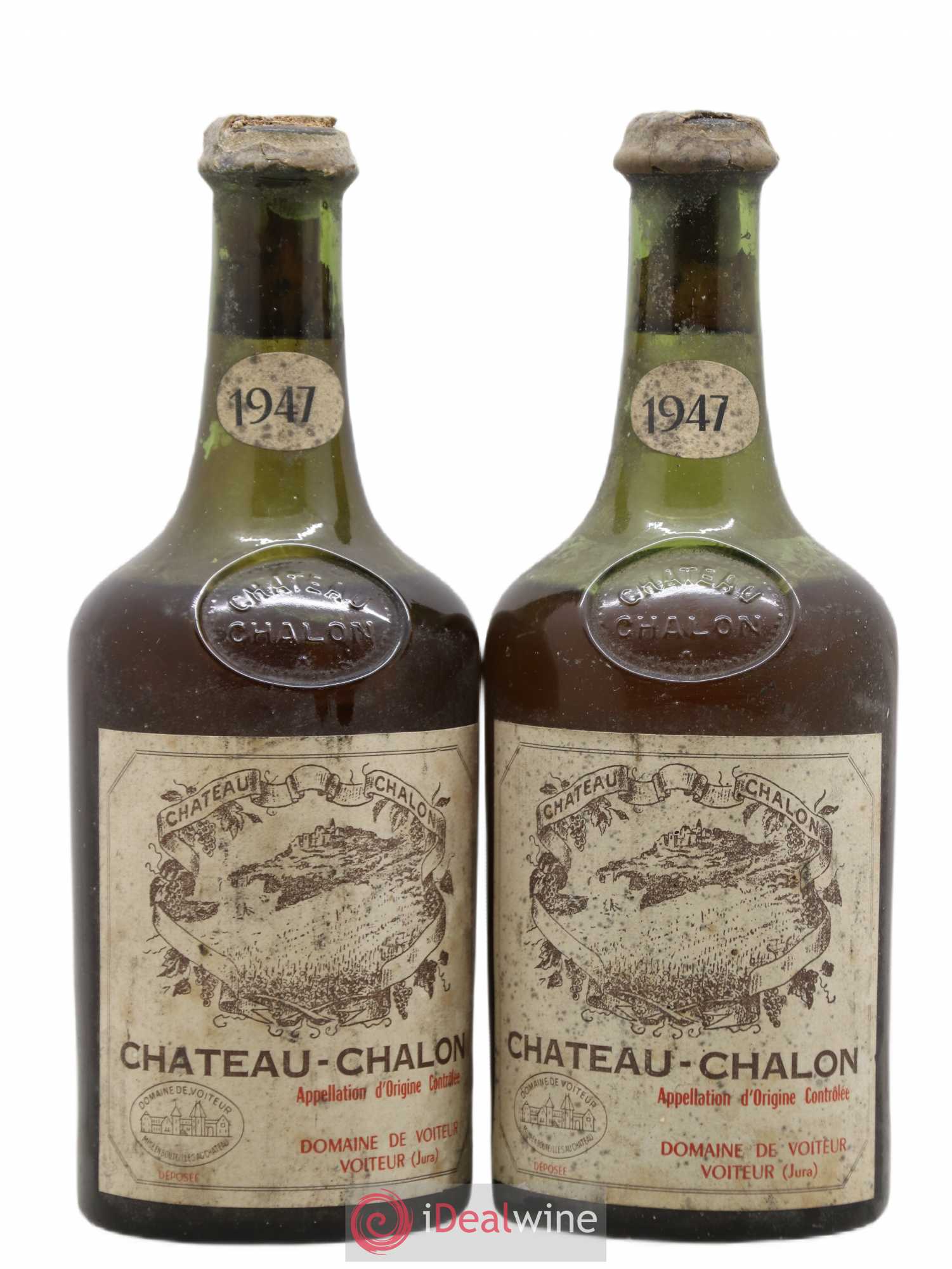 Château-Chalon Domaine de Voiteur 1947 - Posten von 2 Flaschen - 0