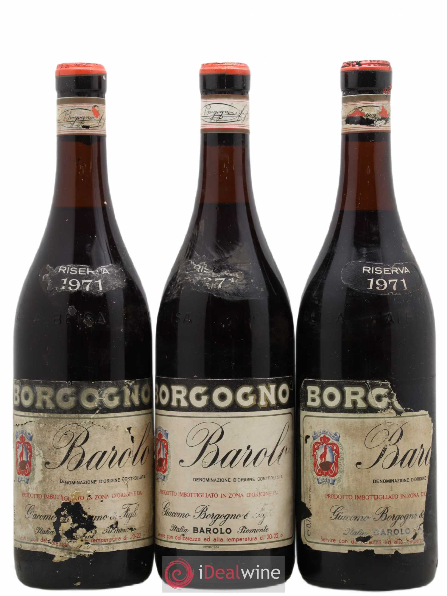 Barolo 1971 - Posten von 3 Flaschen - 0