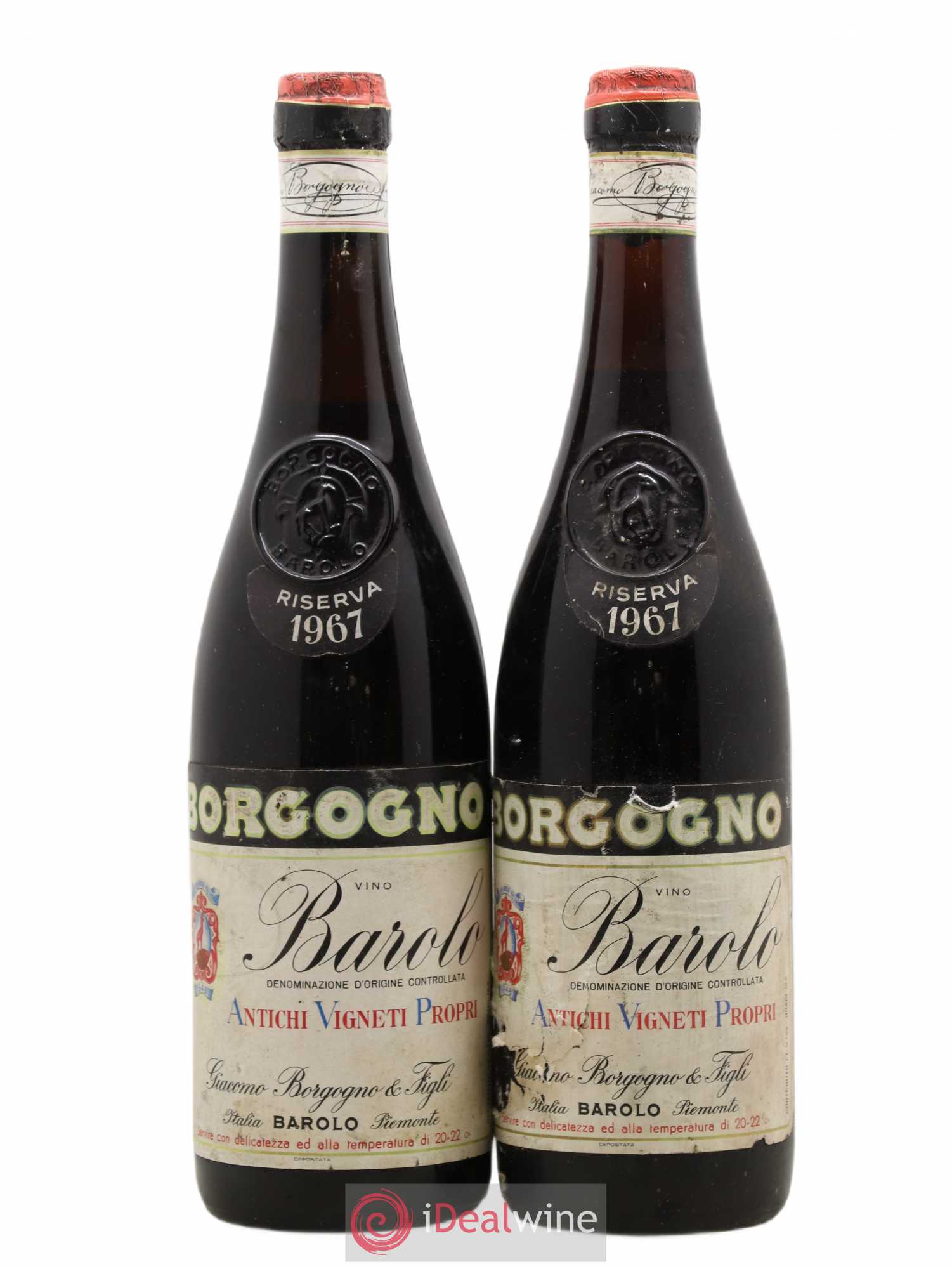 Barolo 1967 - Posten von 2 Flaschen - 0