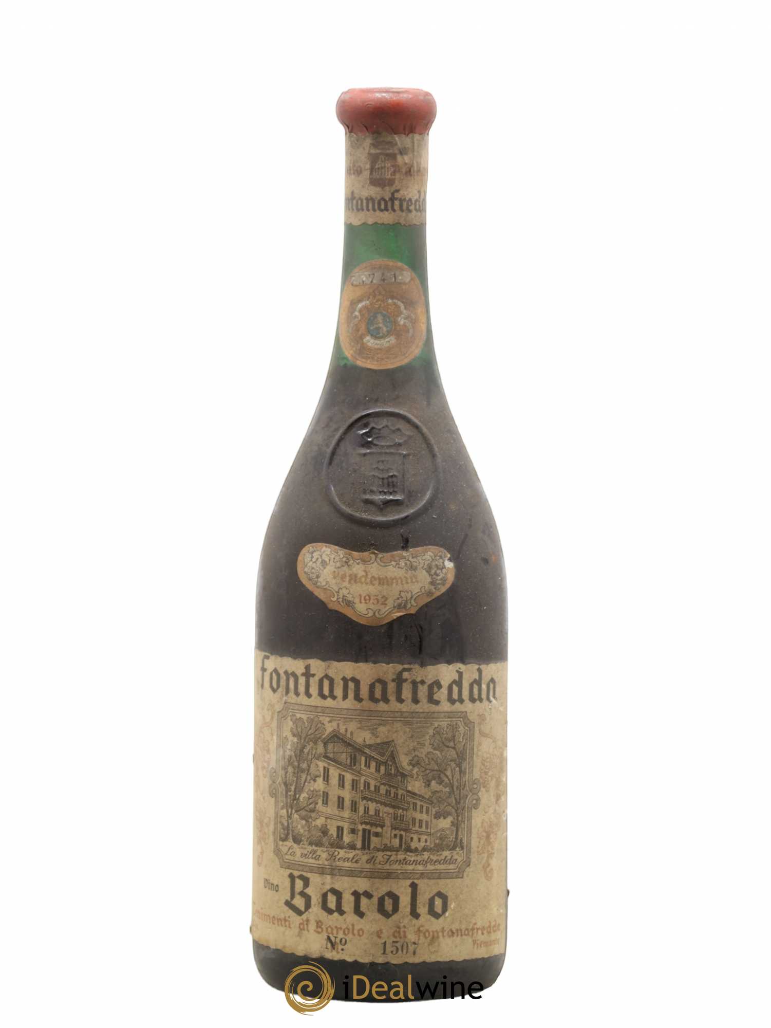 Barolo Fontanafredda 1952 - Lot de 1 bouteille - 0