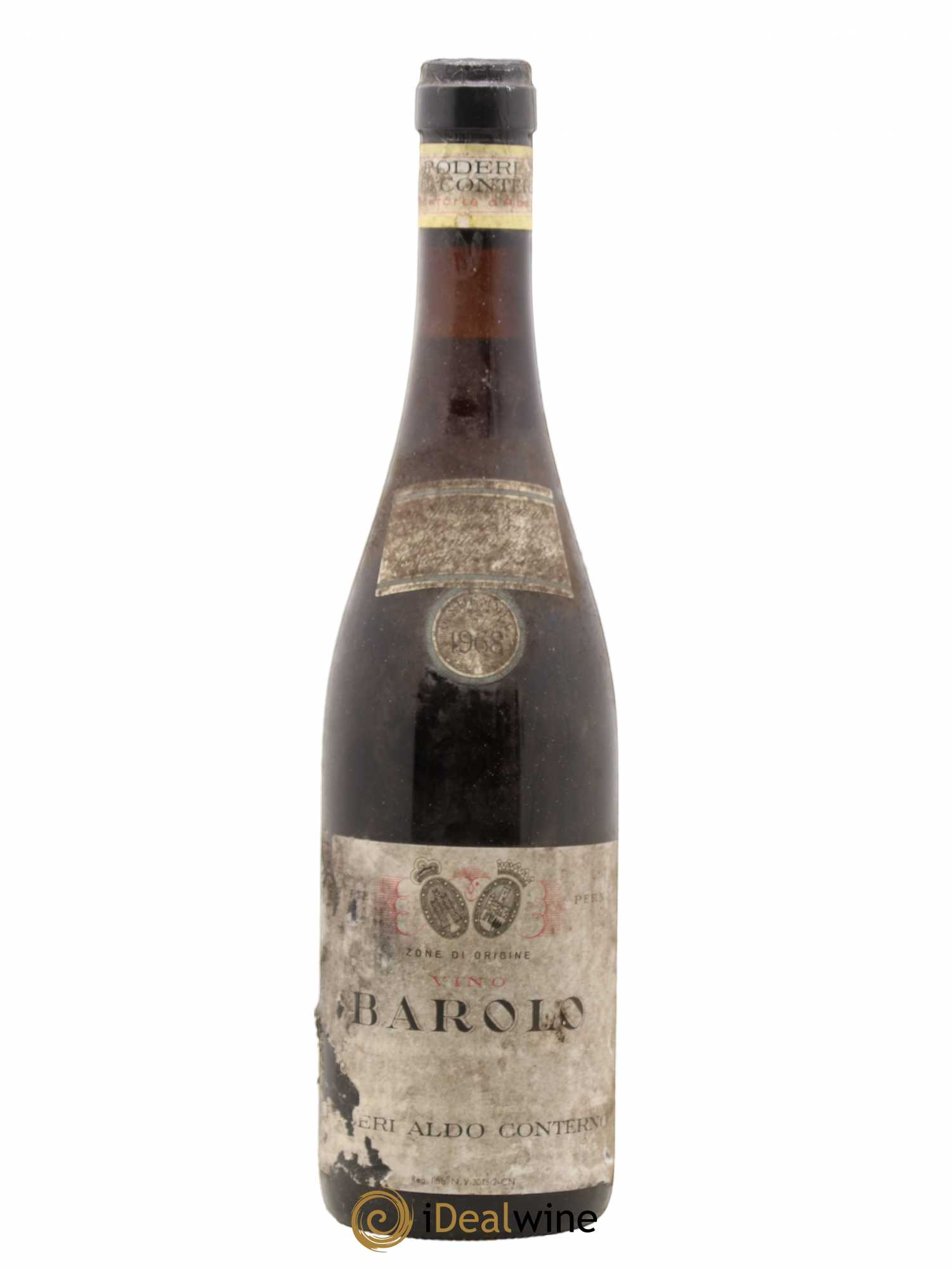 Barolo DOCG Aldo Conterno 1968 - Posten von 1 Flasche - 0