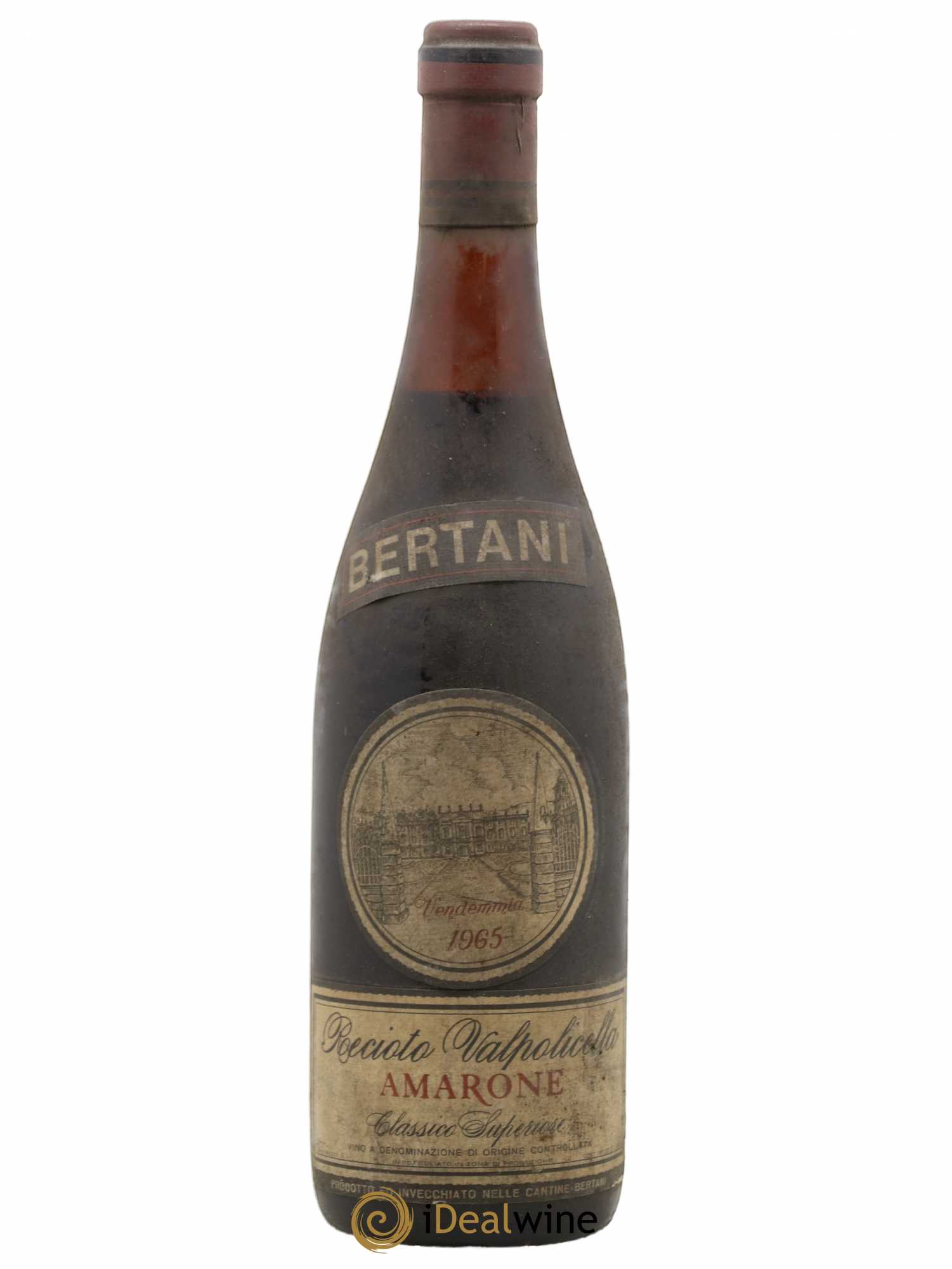 Amarone della Valpolicella DOC Bertani (sans prix de réserve) 1965 - Lot de 1 bouteille - 0
