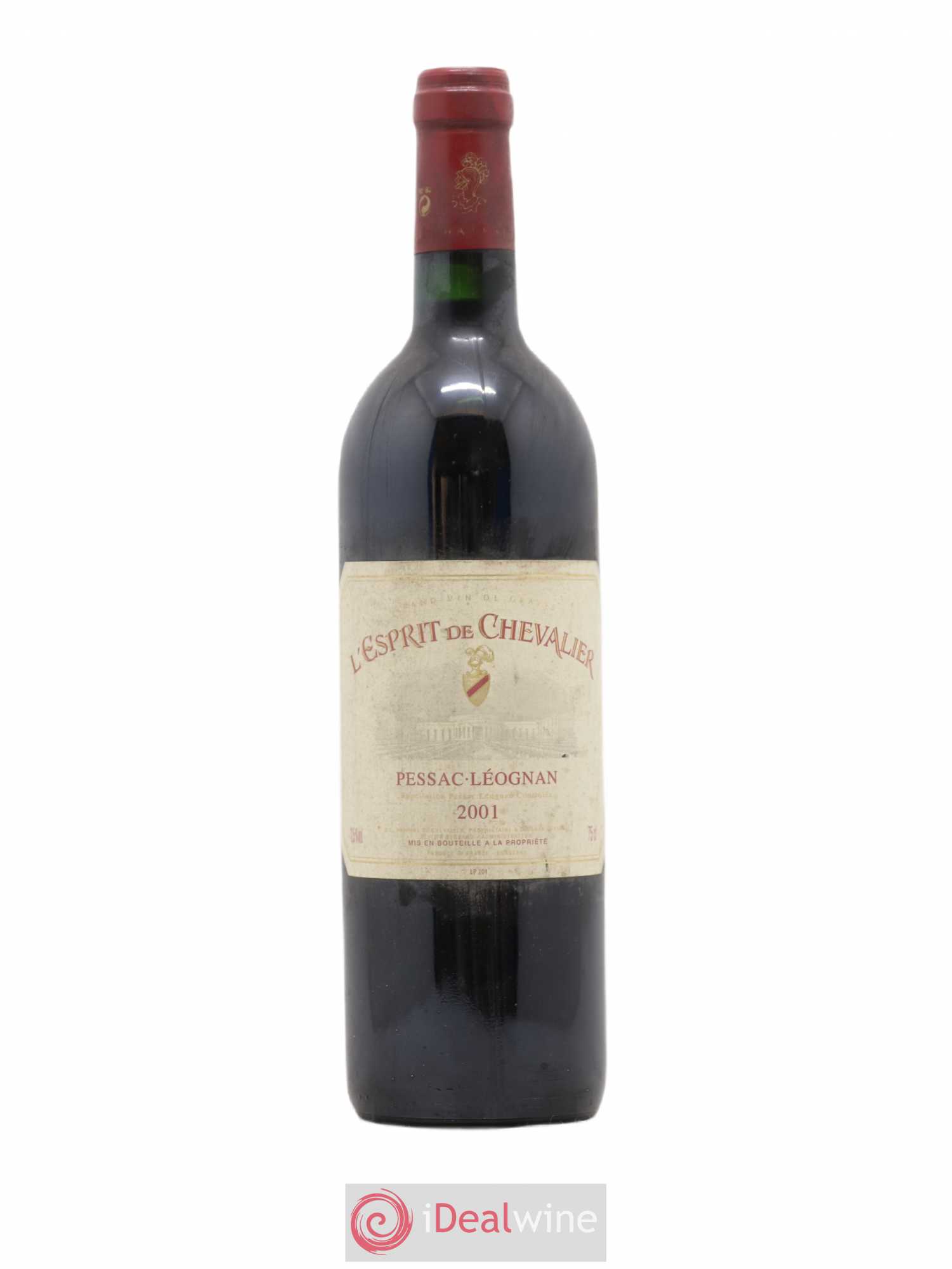 Esprit de Chevalier Second Vin 2001 - Lot de 1 bouteille - 0