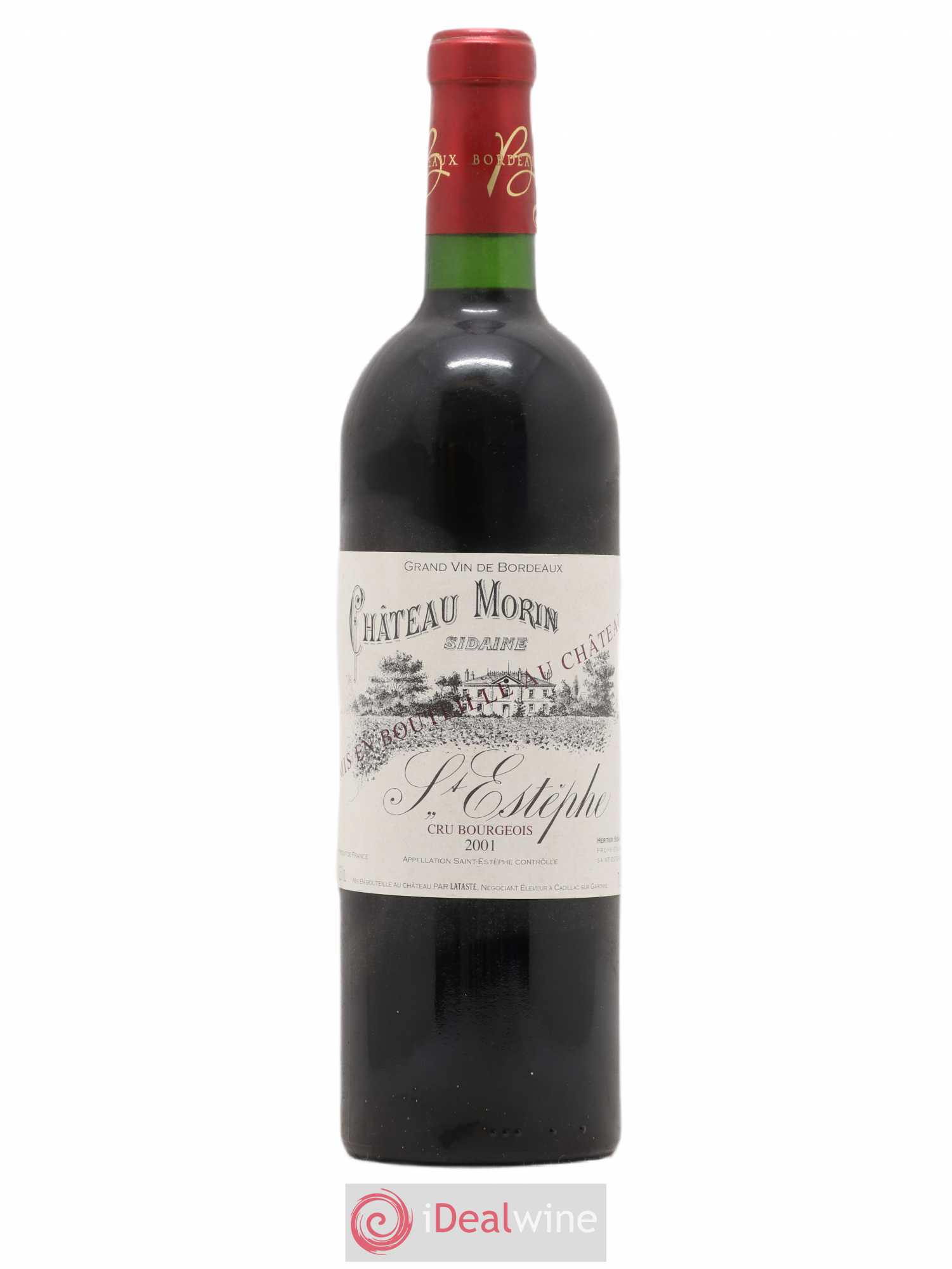 Château Morin 2001 - Lot de 1 bouteille - 0
