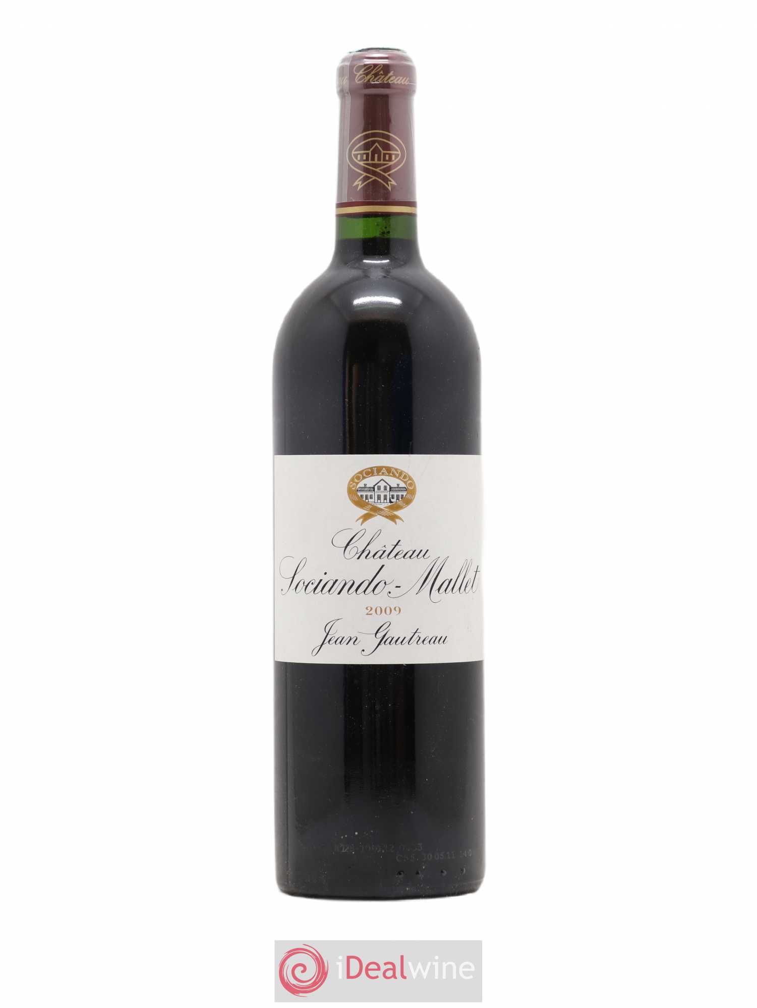 Château Sociando Mallet 2009 - Lot de 1 bouteille - 0